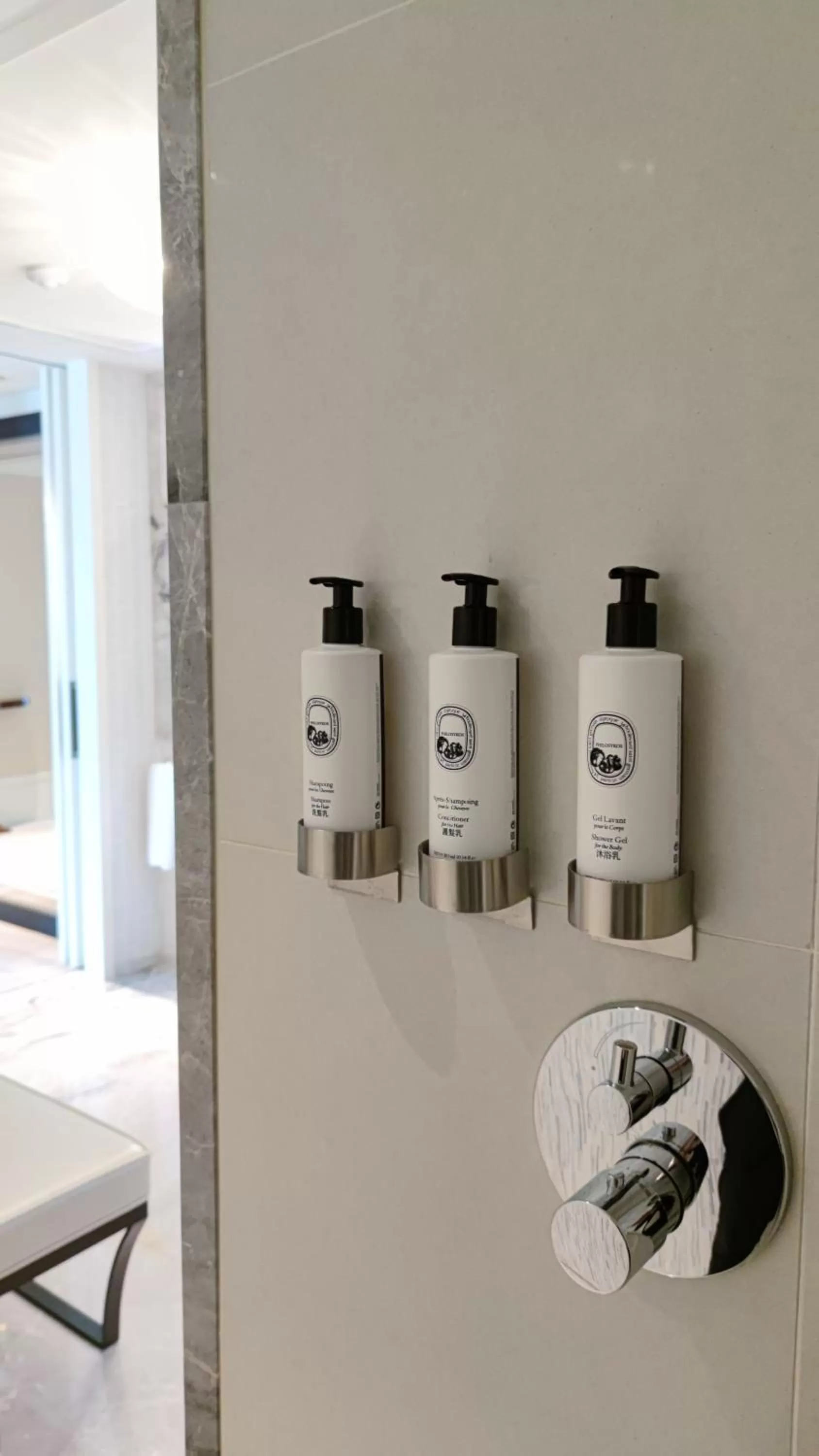 Bathroom in Mandarin Oriental, Taipei