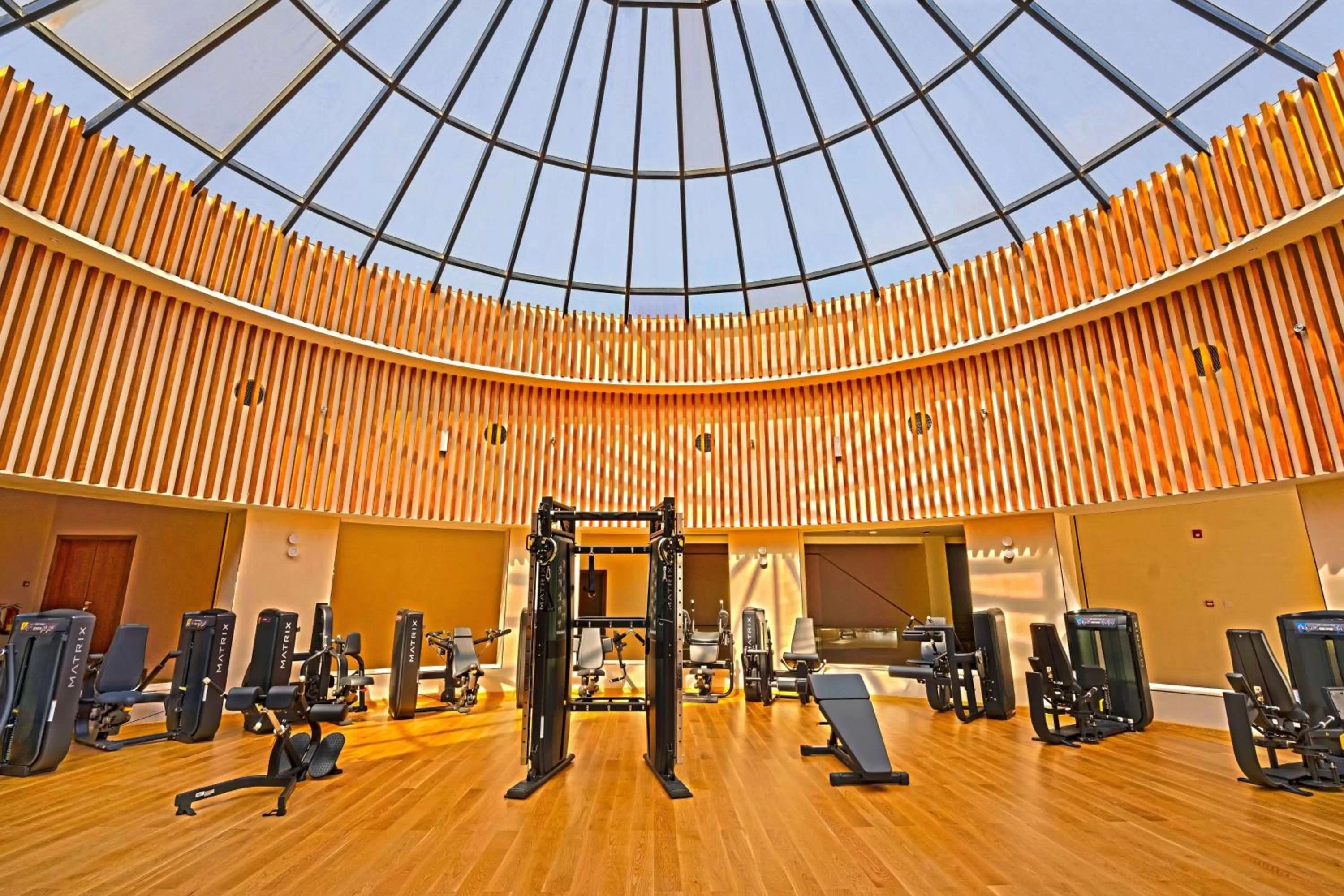 Fitness centre/facilities in Le Meridien Abu Dhabi Resort