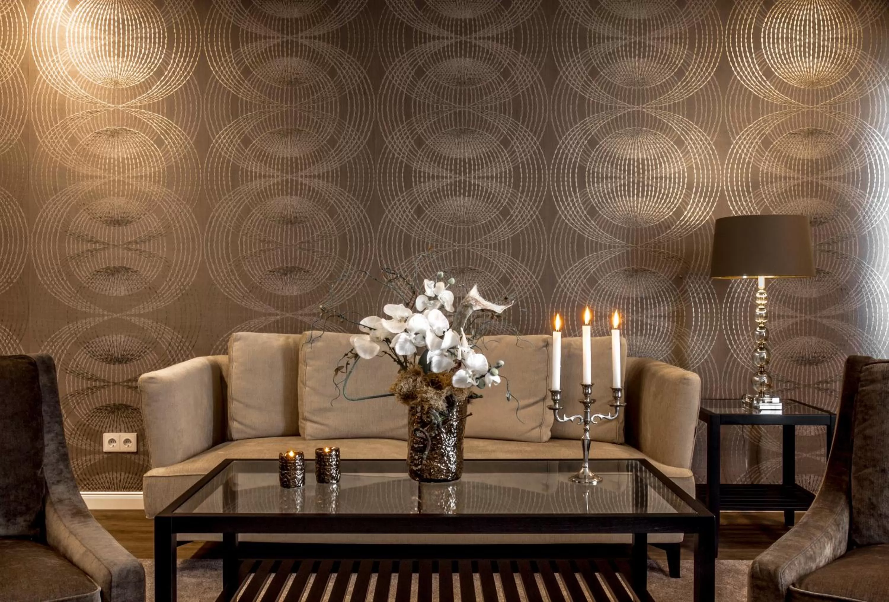 Living room in Strandhotel Luv