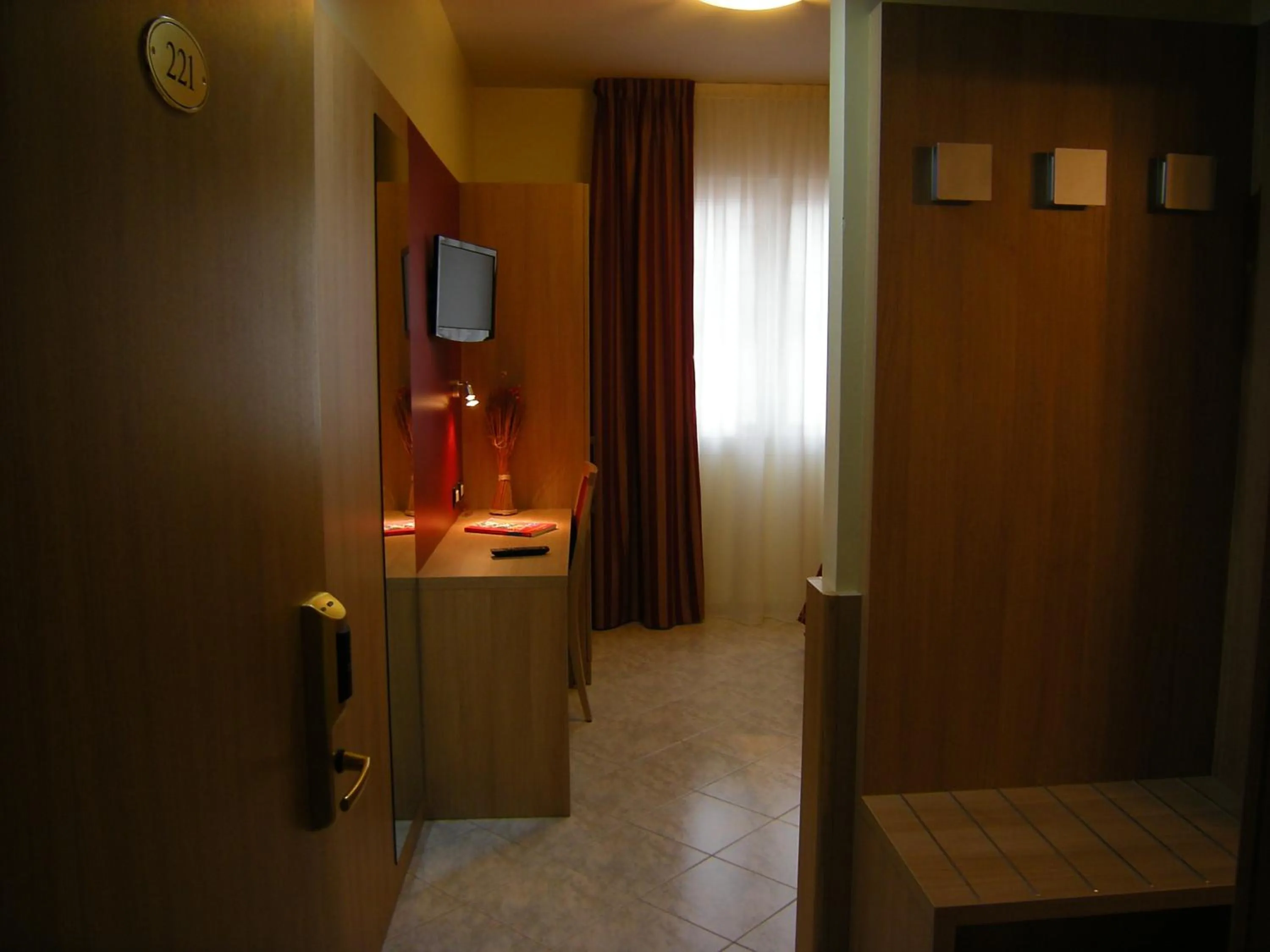 Seating area in Hotel San Carlo