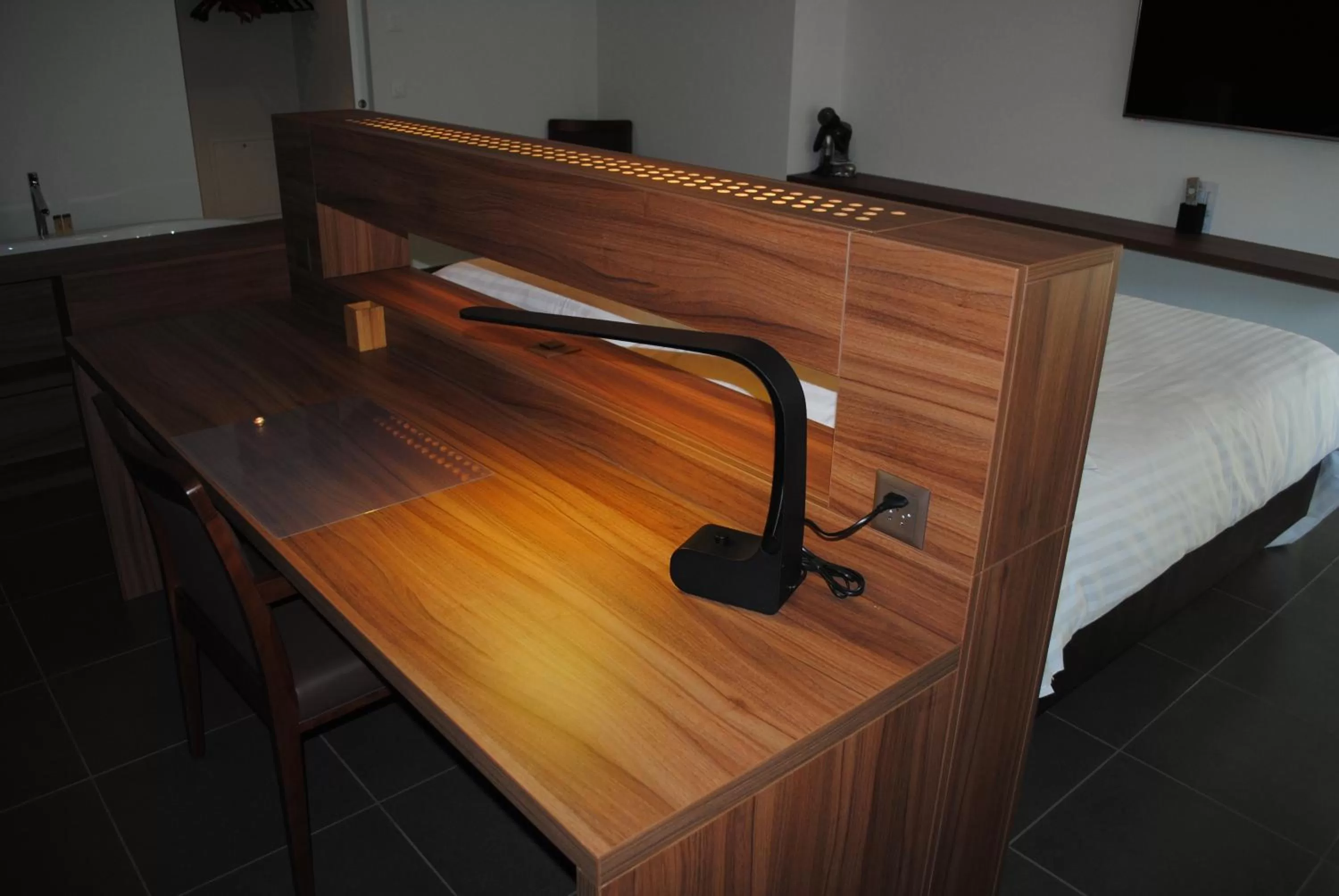 Bed in Hotel Du Soleil