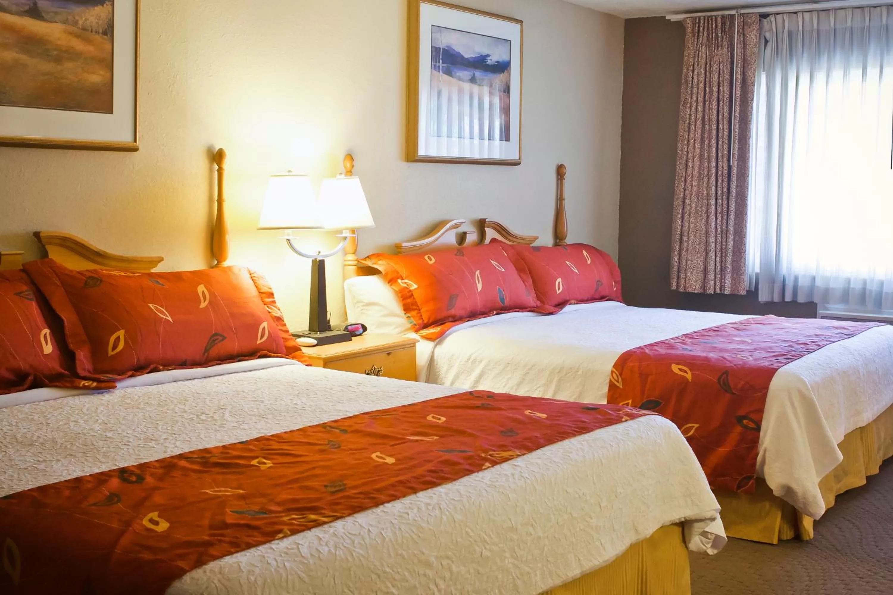 Bed in Maverick Motel - Modern Renovated Motel