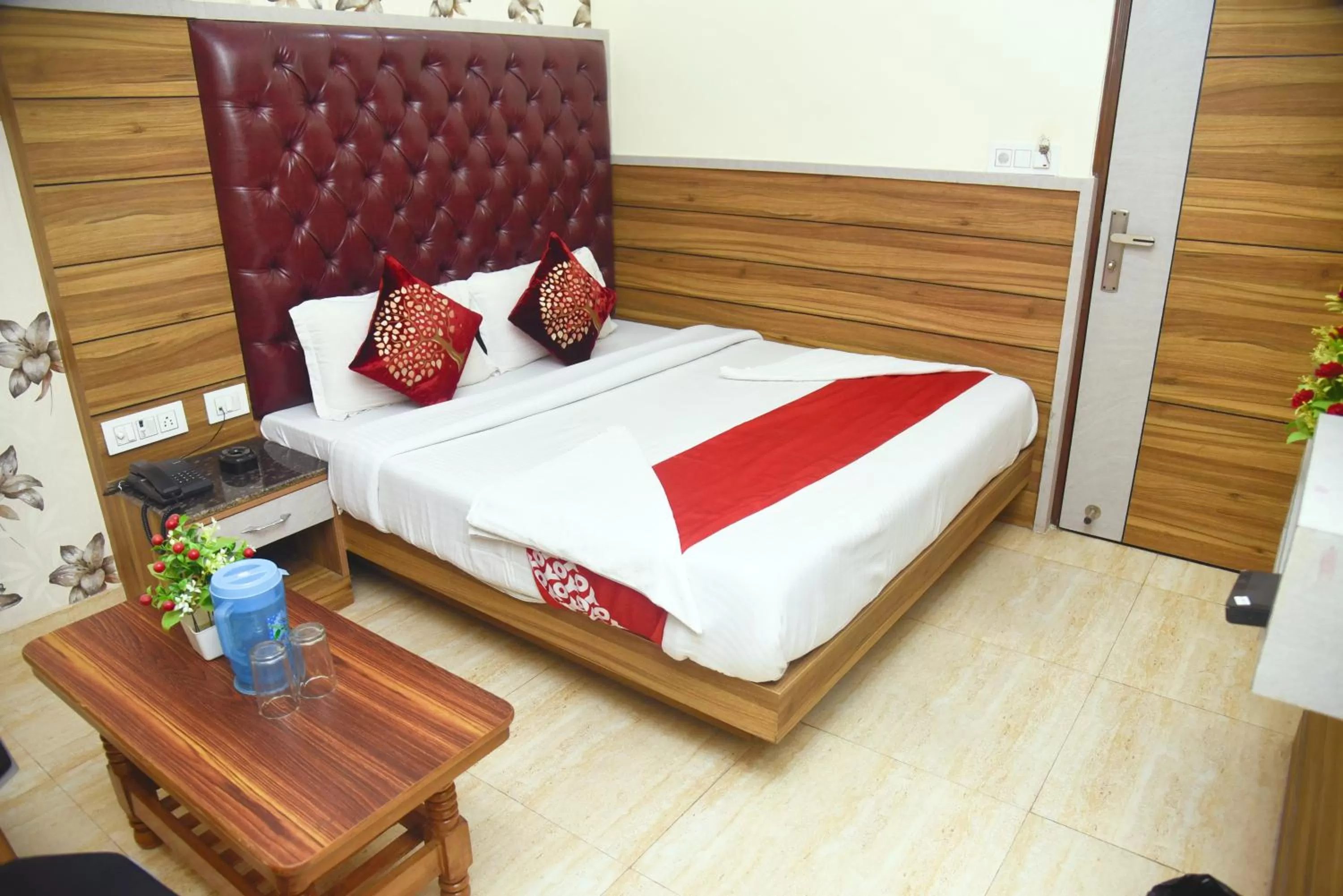 Bed in Hotel Delhi Darshan Deluxe-By RSL Hospitality