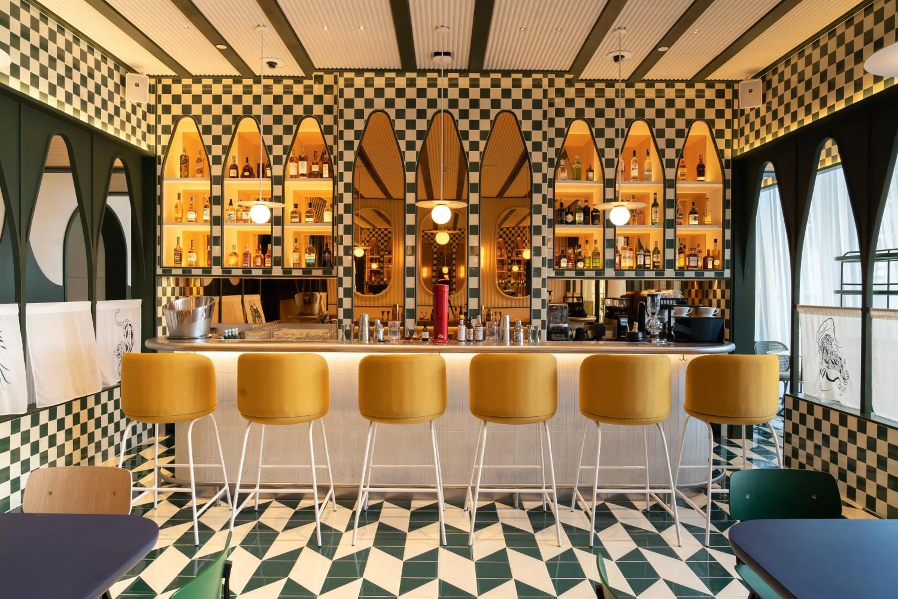 Lounge or bar in The Standard, Bangkok Mahanakhon