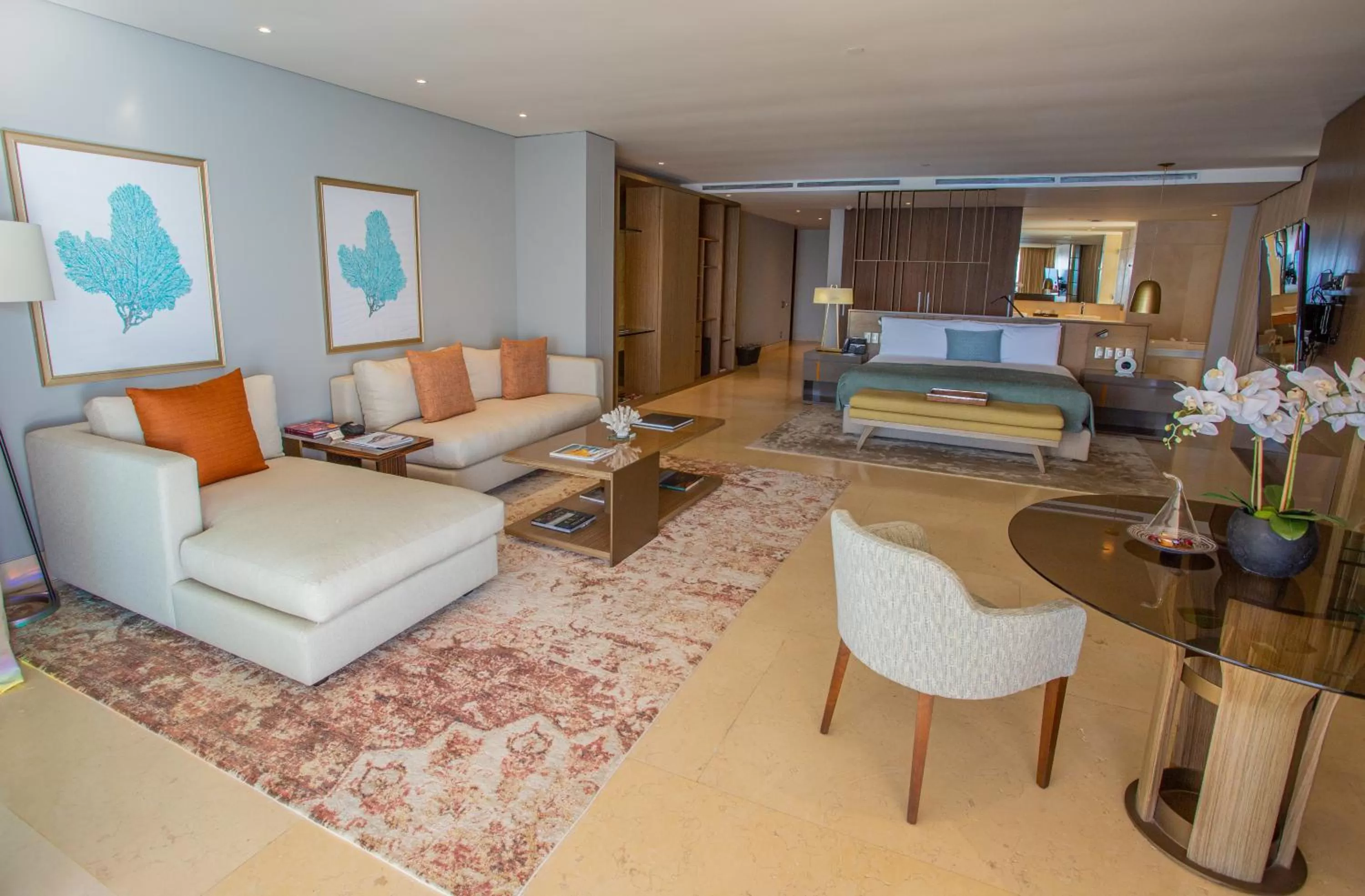 Photo of the whole room in Grand Velas Los Cabos Luxury All Inclusive