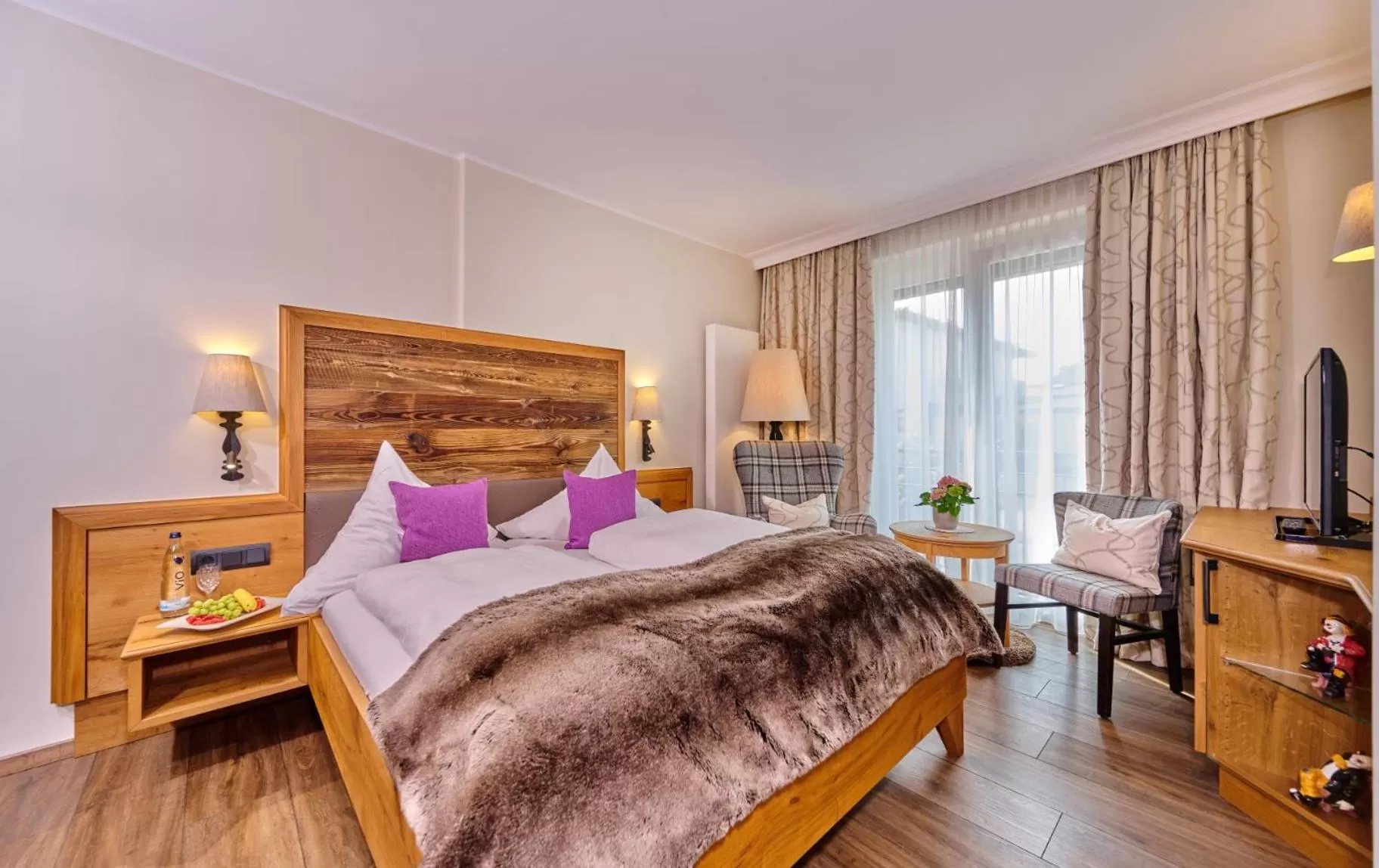 Bed in Landhotel Schneider