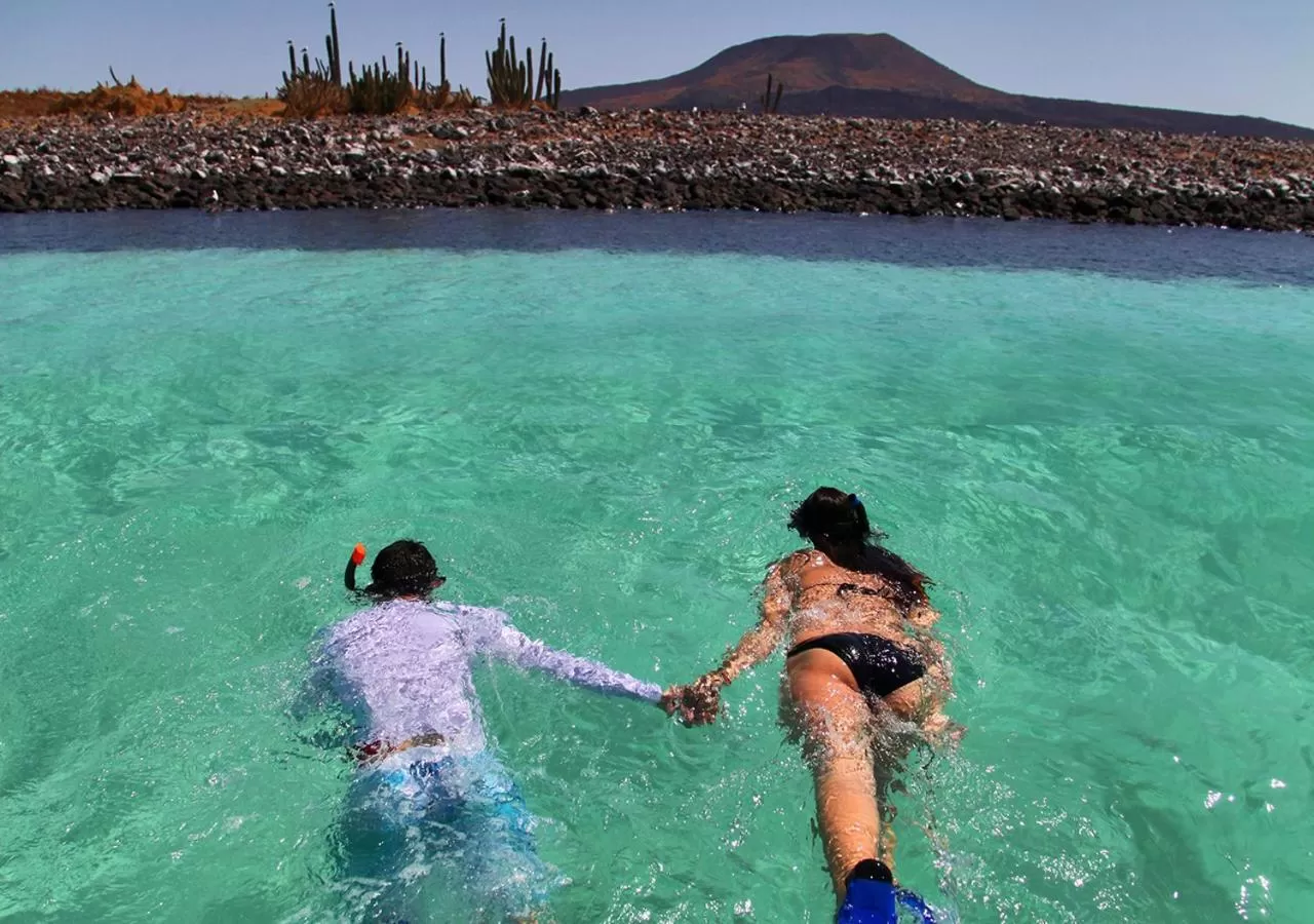 Snorkeling in Villa del Palmar at the Islands of Loreto