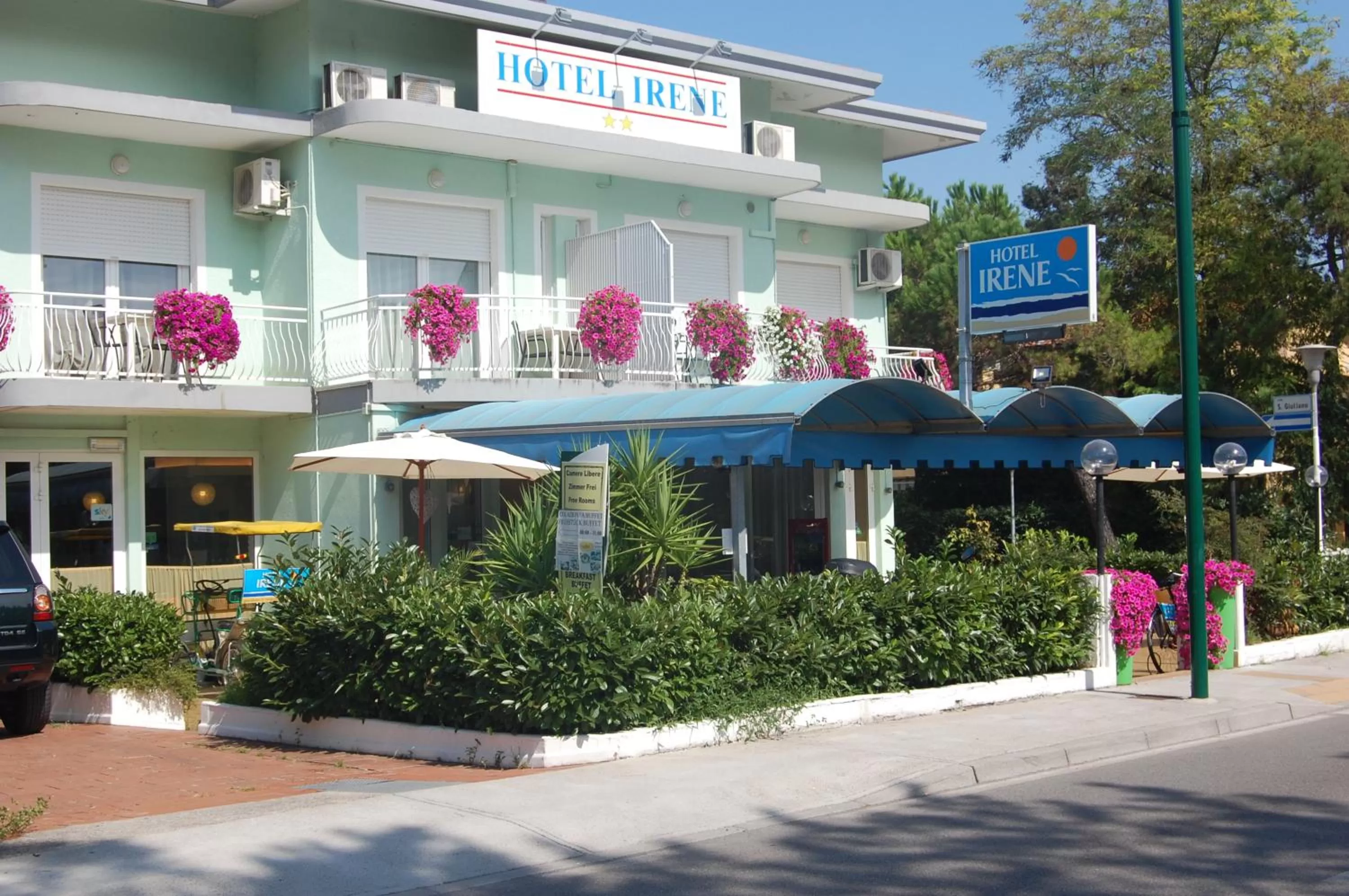 Property building in Hotel Irene