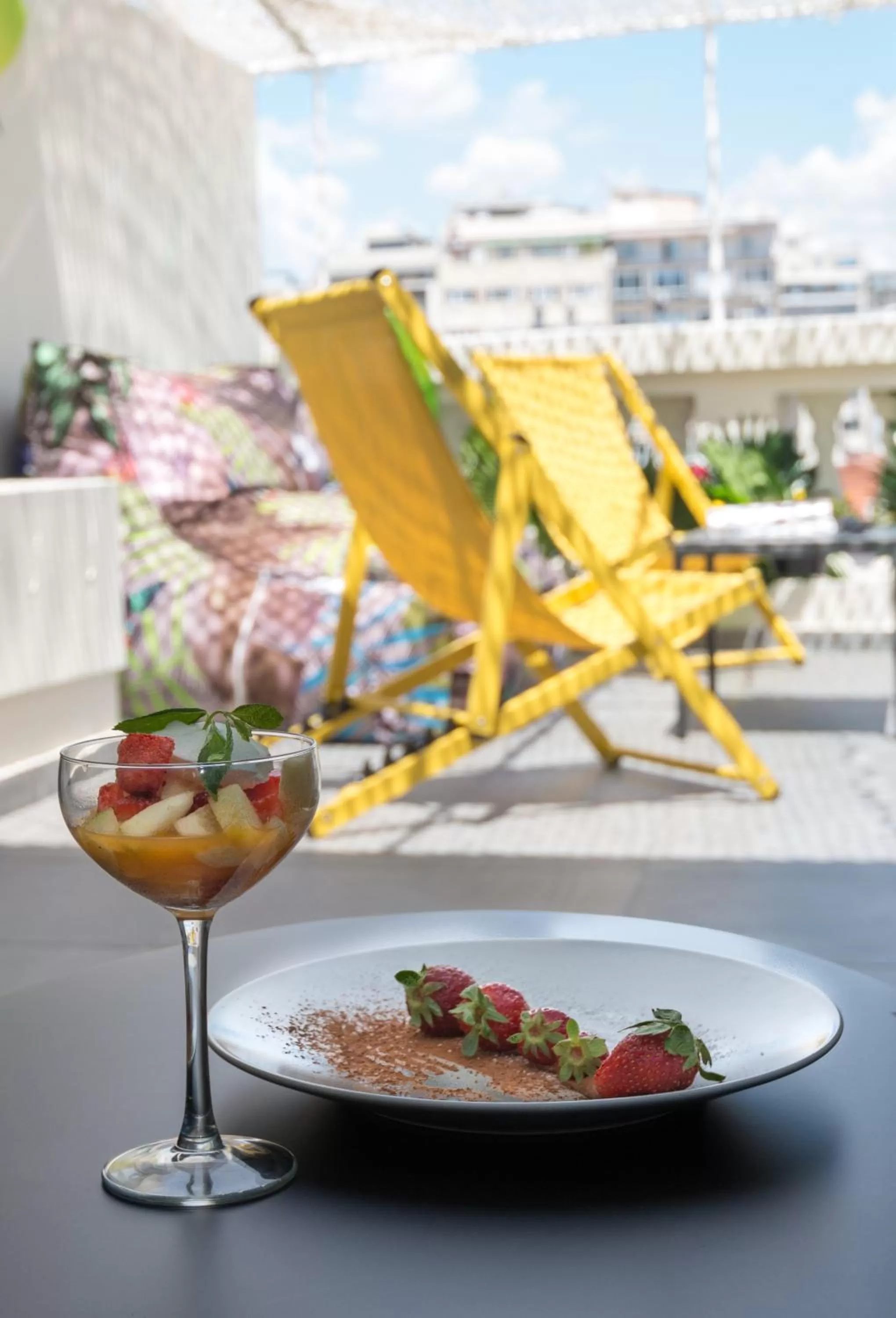 Patio in Colors Urban Hotel Thessaloniki