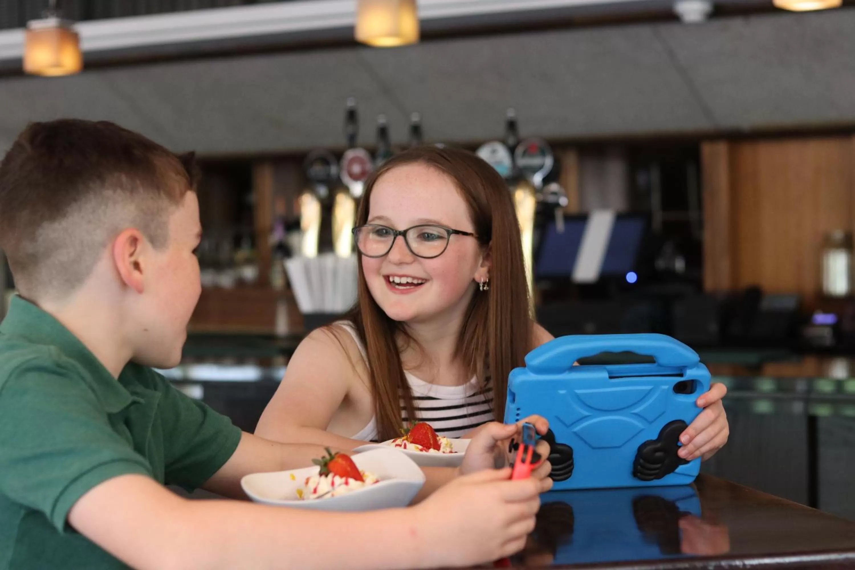 Family in Osprey Hotel