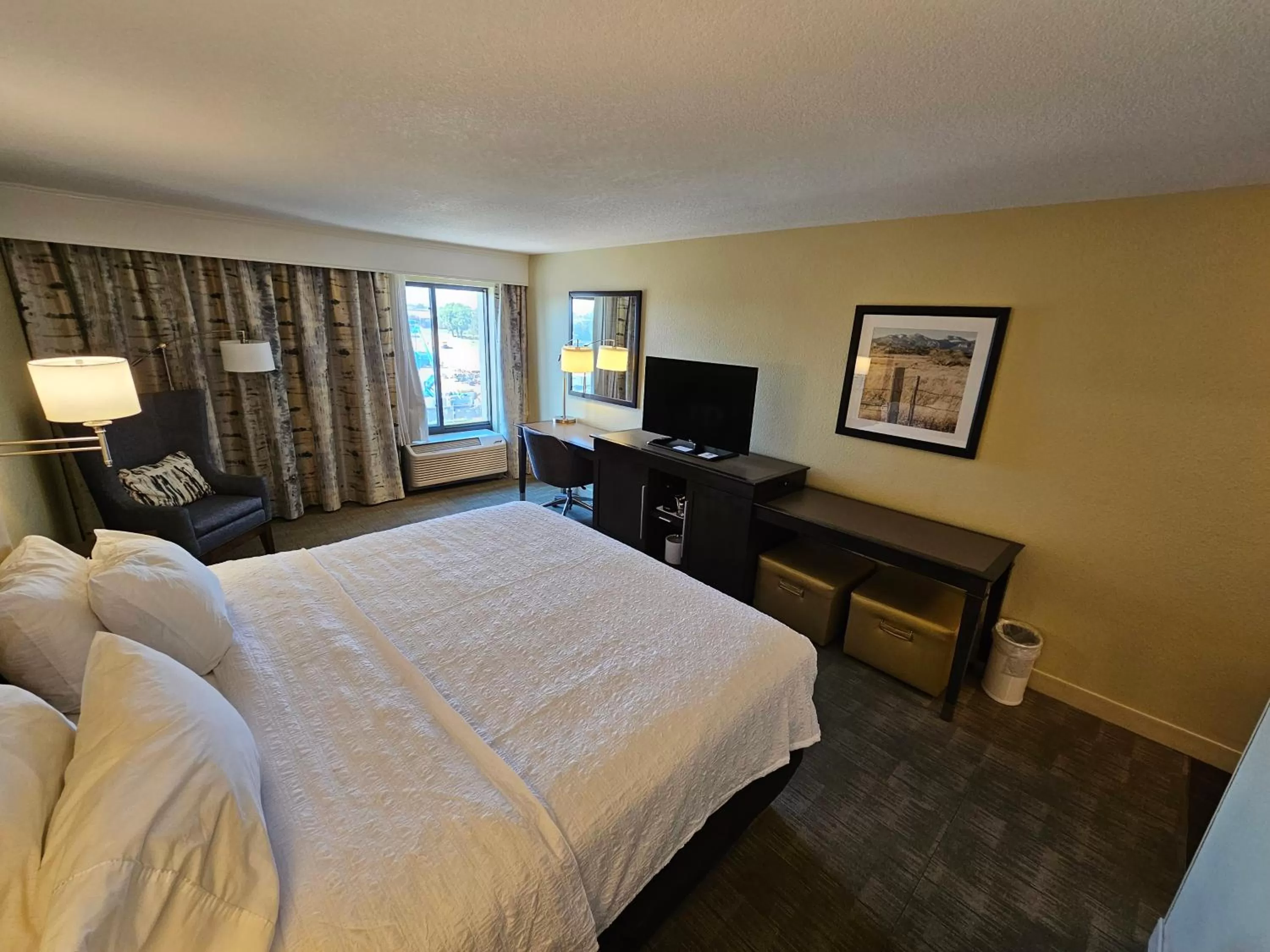 Bed in Hampton Inn Billings