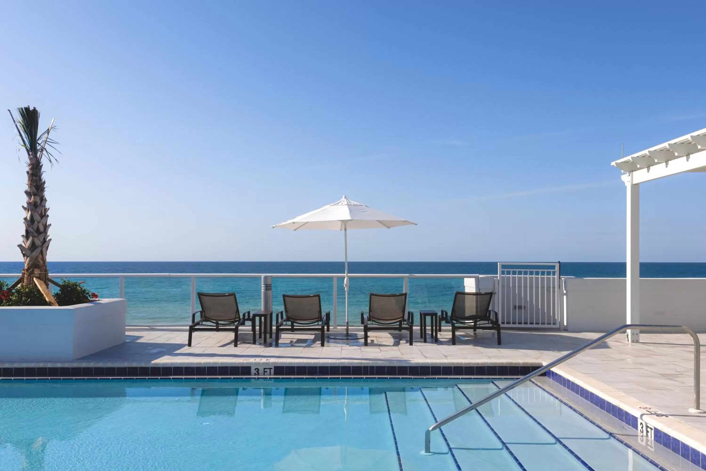 Swimming pool in The Pensacola Beach Resort