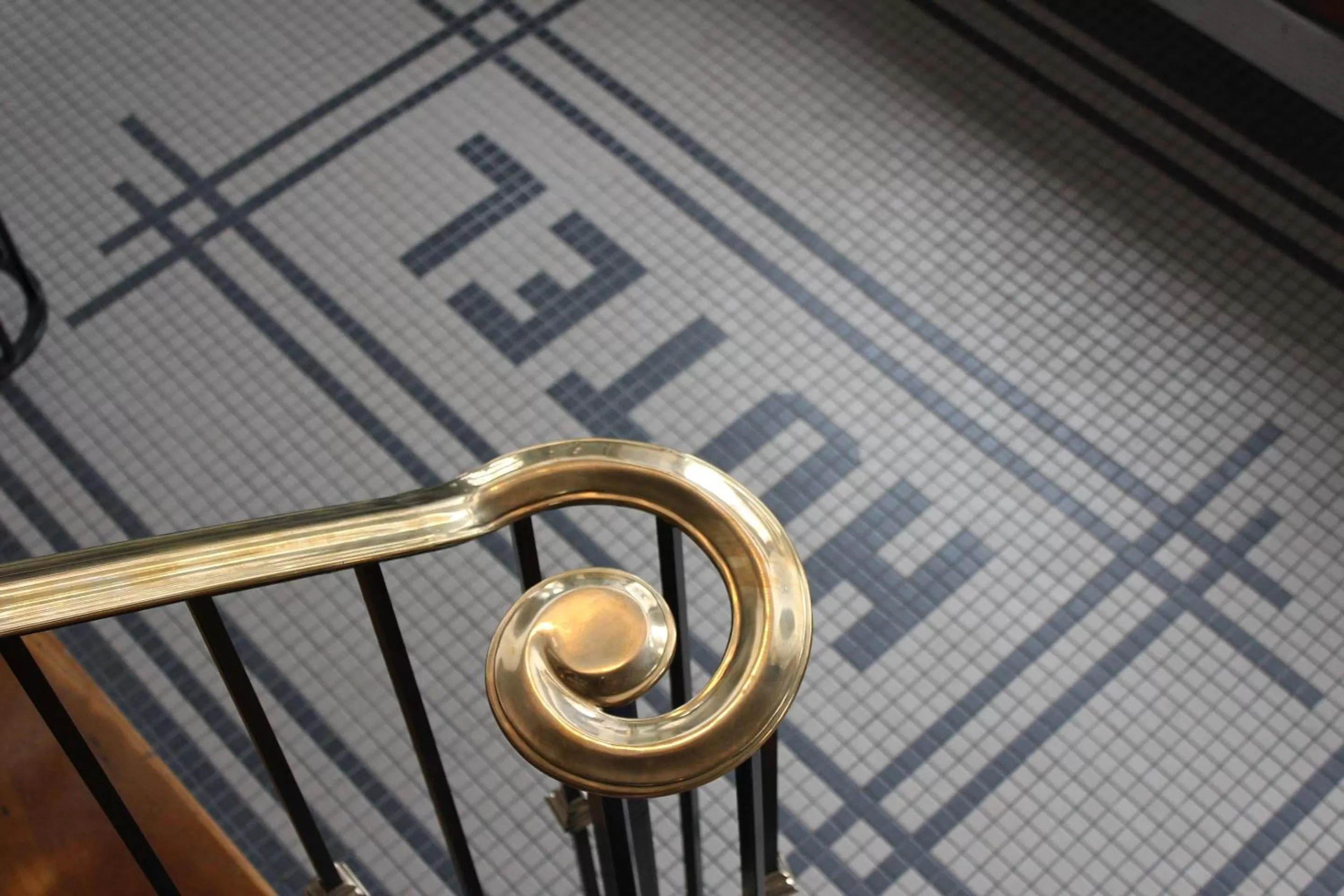 Decorative detail in 16 Bay View