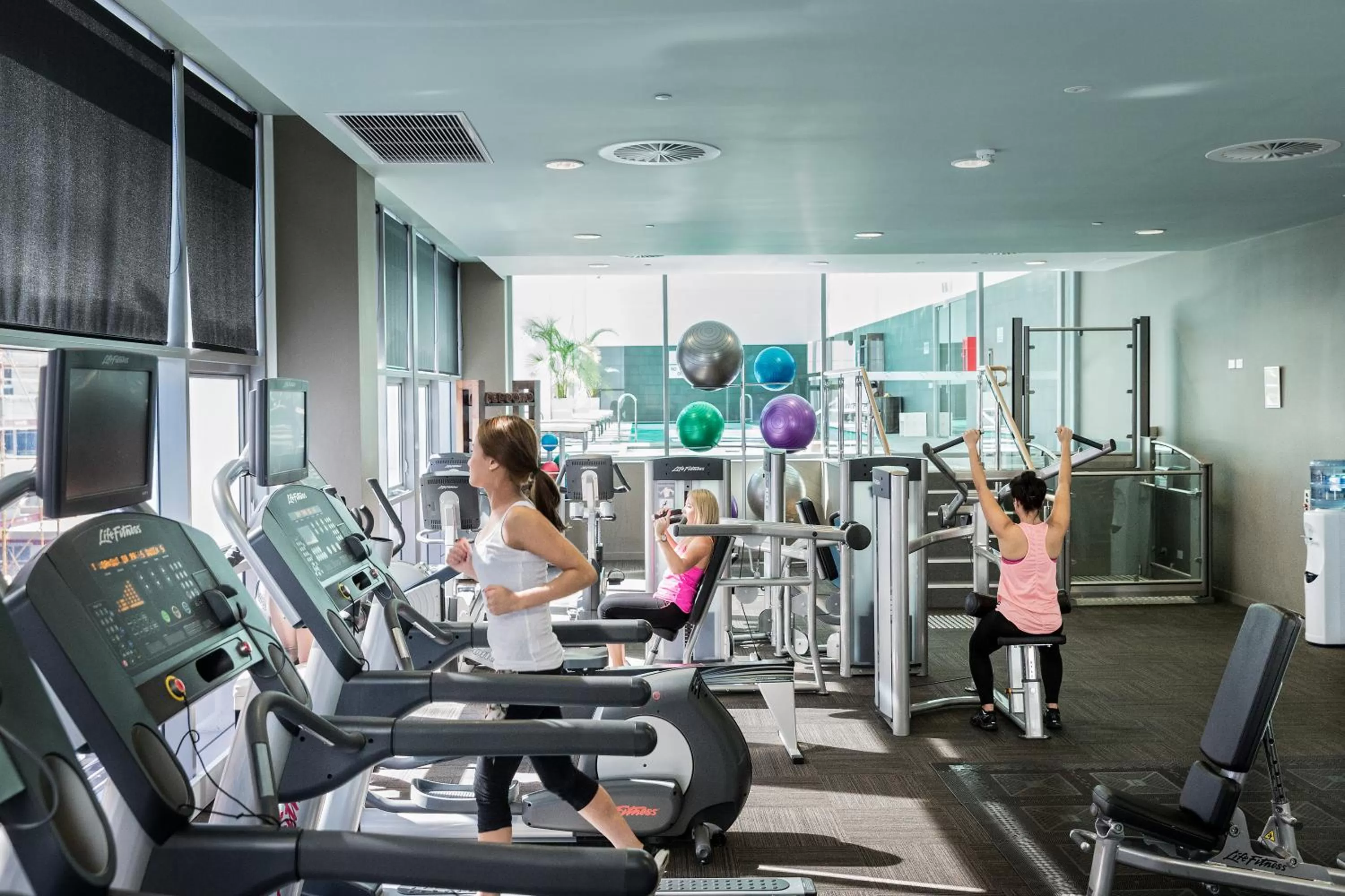 Fitness centre/facilities in Fraser Suites Perth