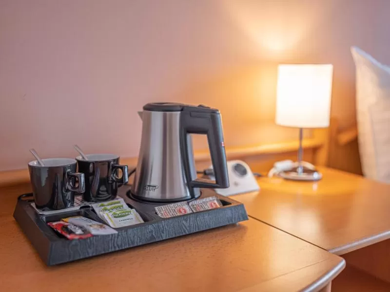 Coffee/tea facilities in Szent János Hotel