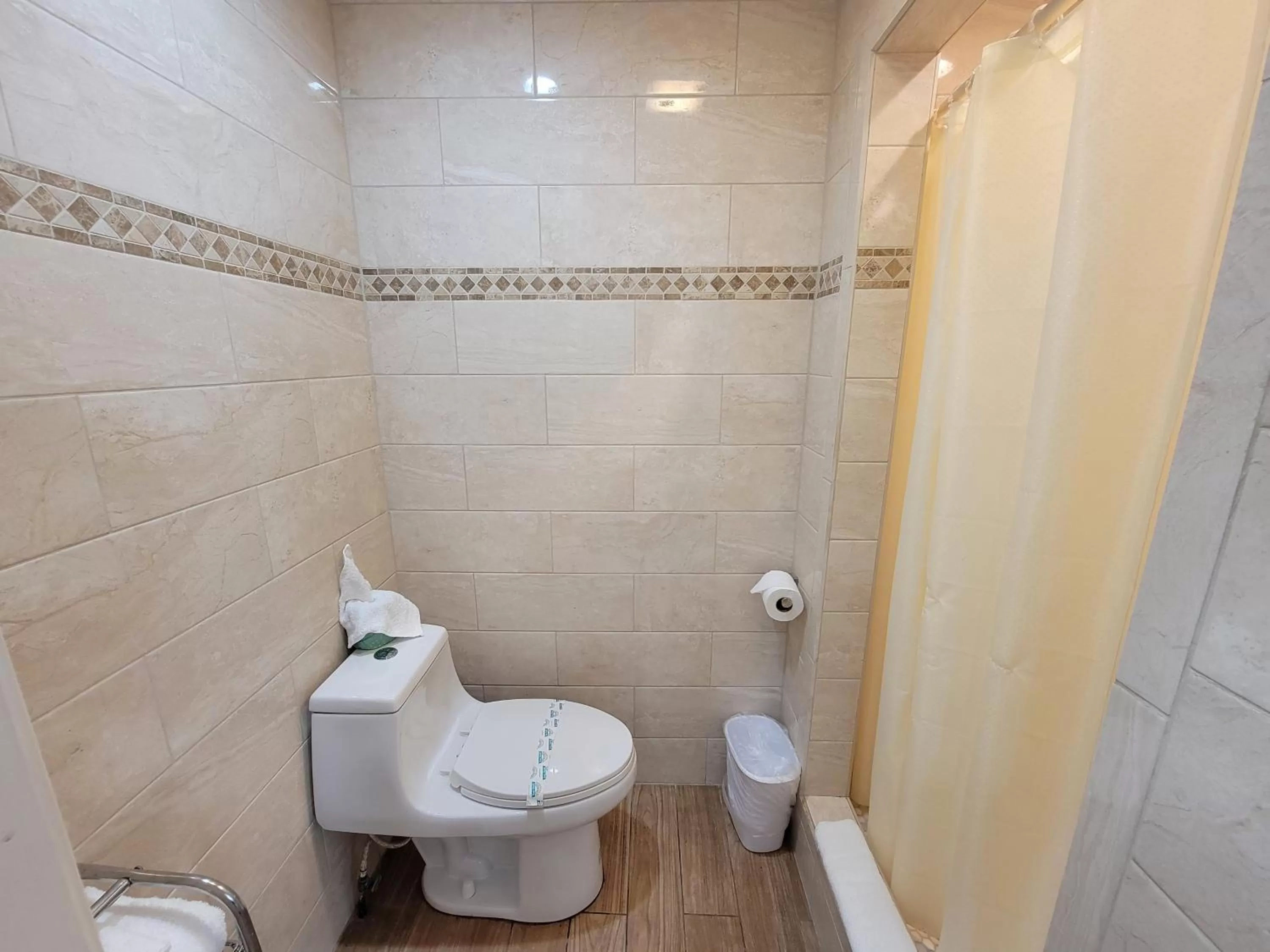 Toilet in Eldorado Atlantic City Beach Block