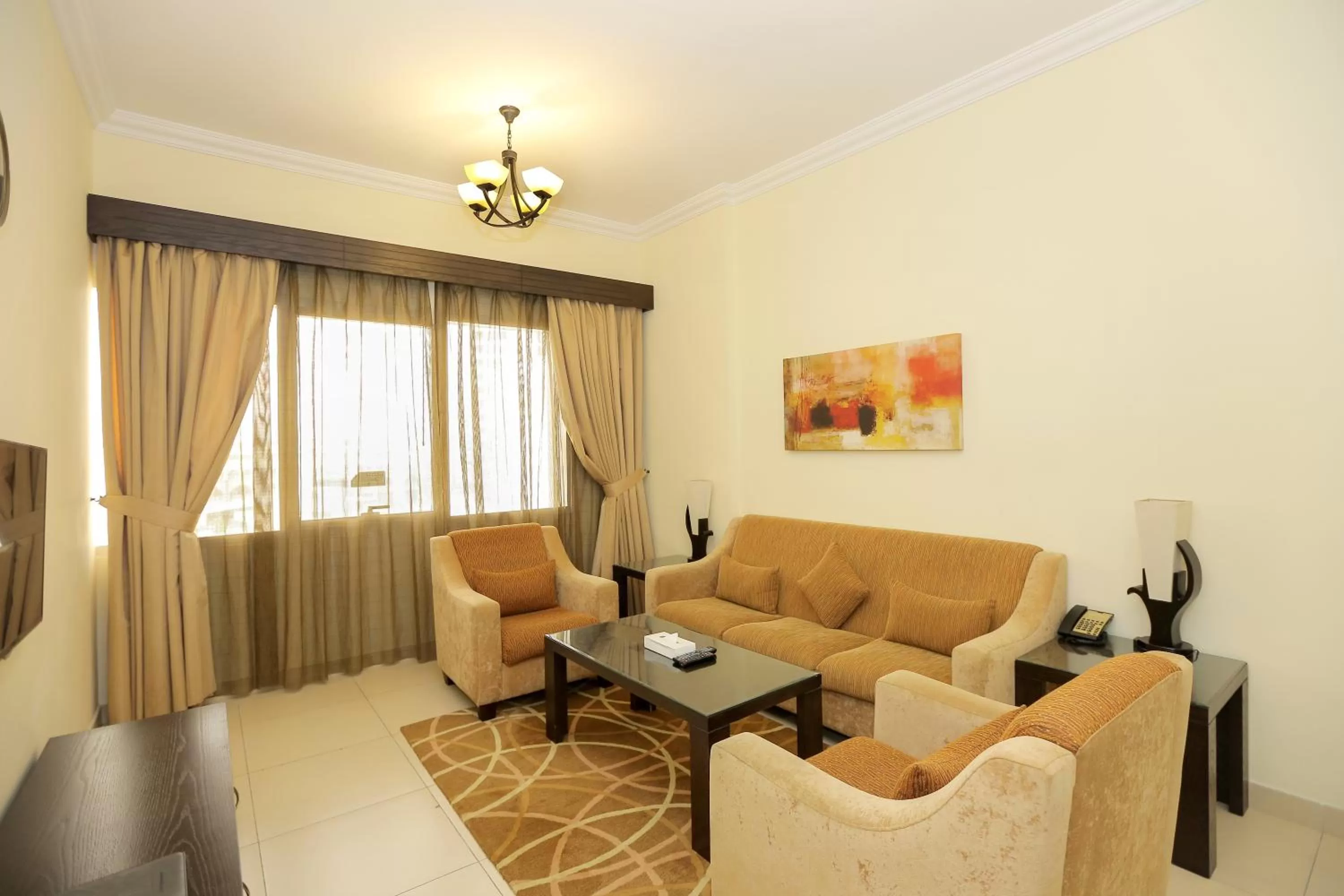 Living room in Ivory Grand Hotel Apartments