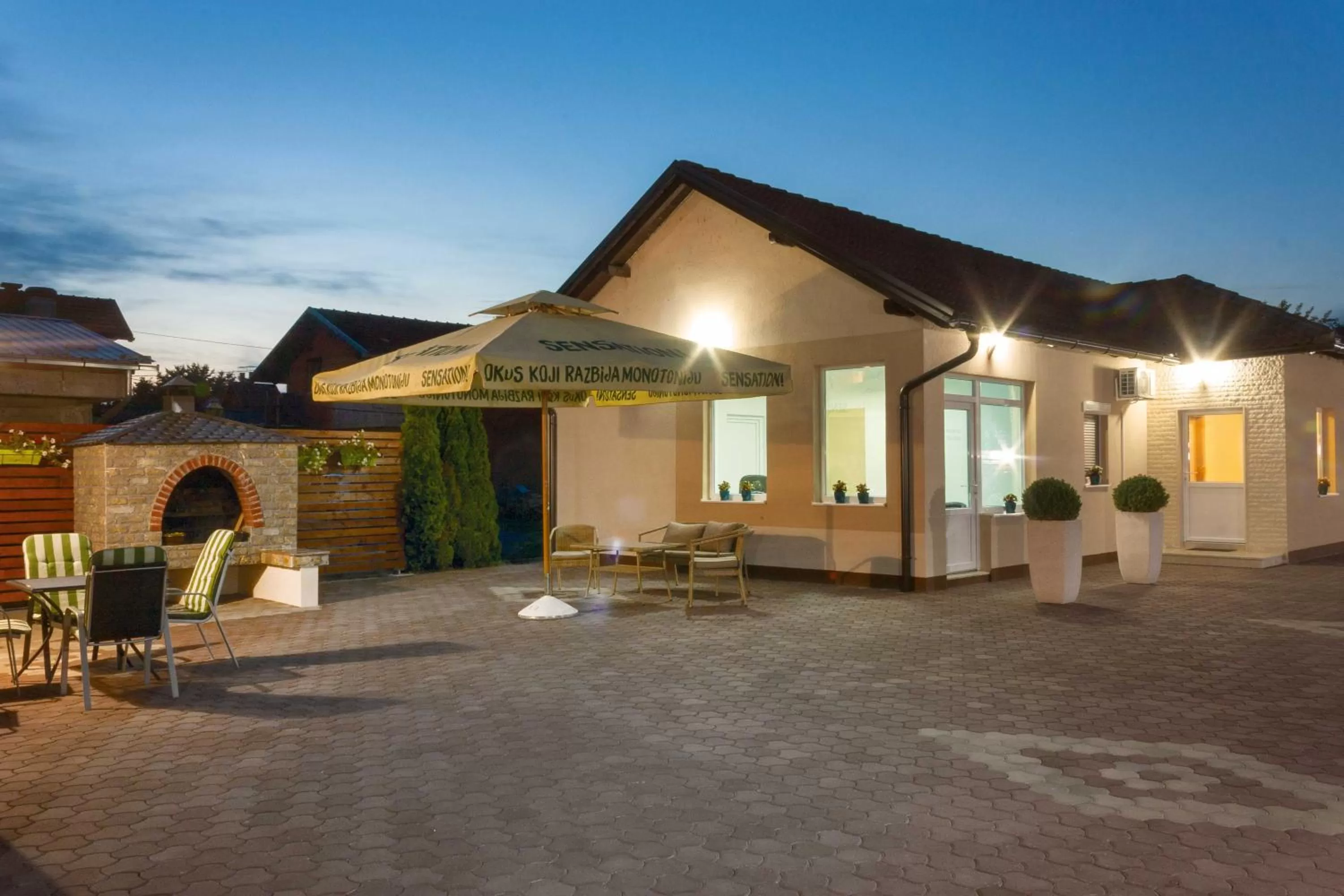 Patio, Property Building in Villa Maja