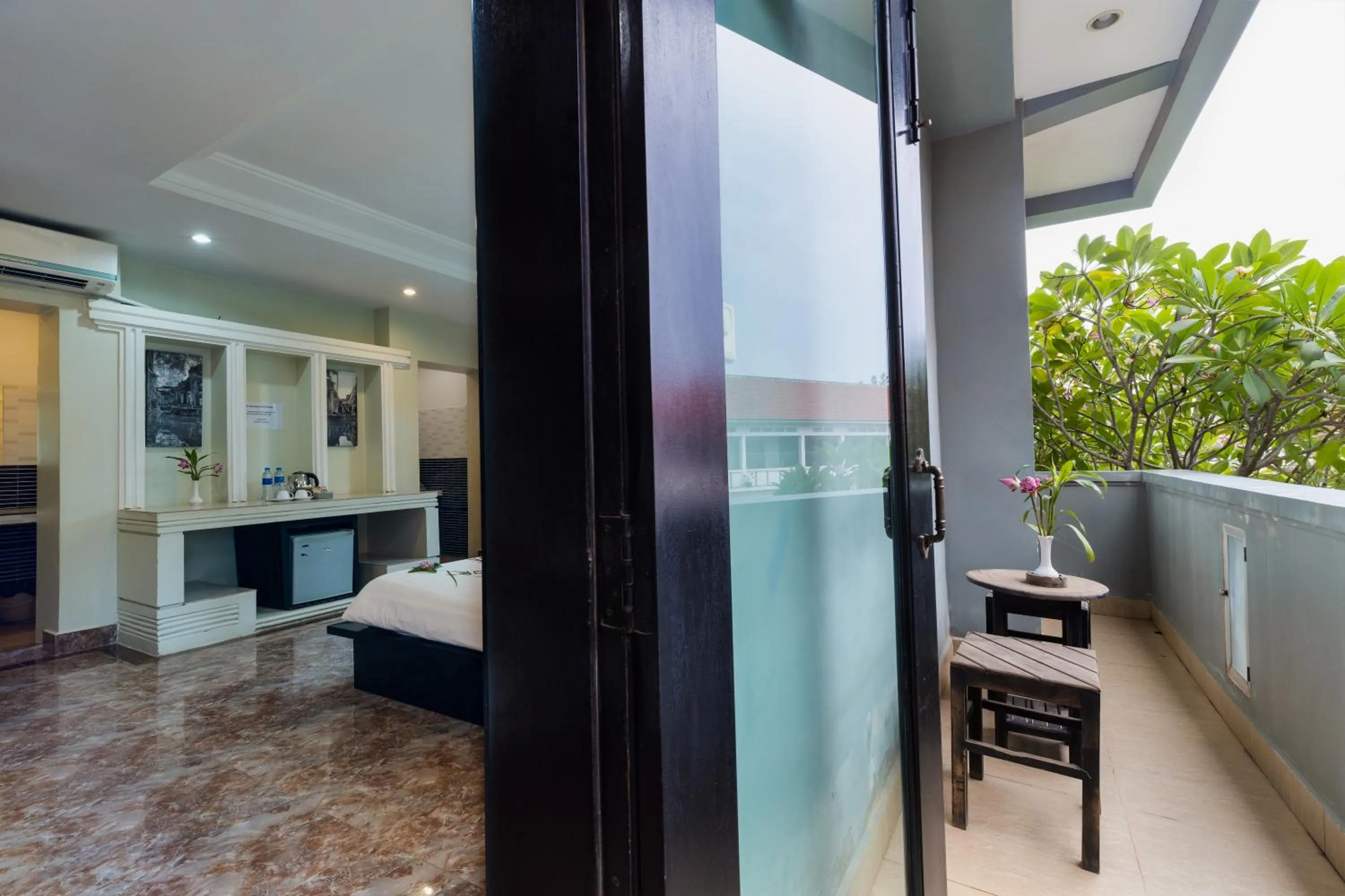 Balcony/Terrace in Siem Reap Comforts Hostel