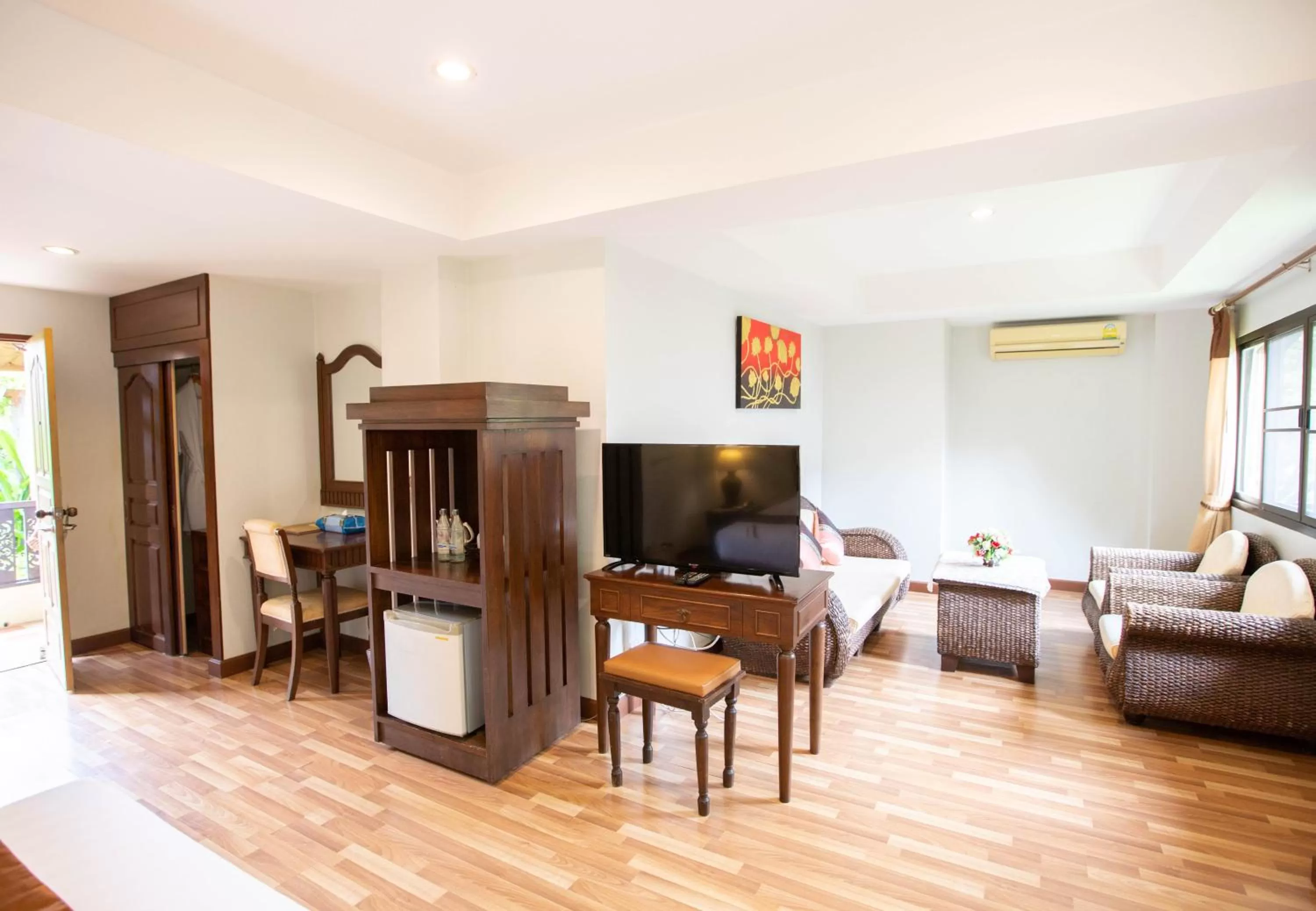 Bedroom in Luckswan Resort Chiang Rai - SHA Extra Plus