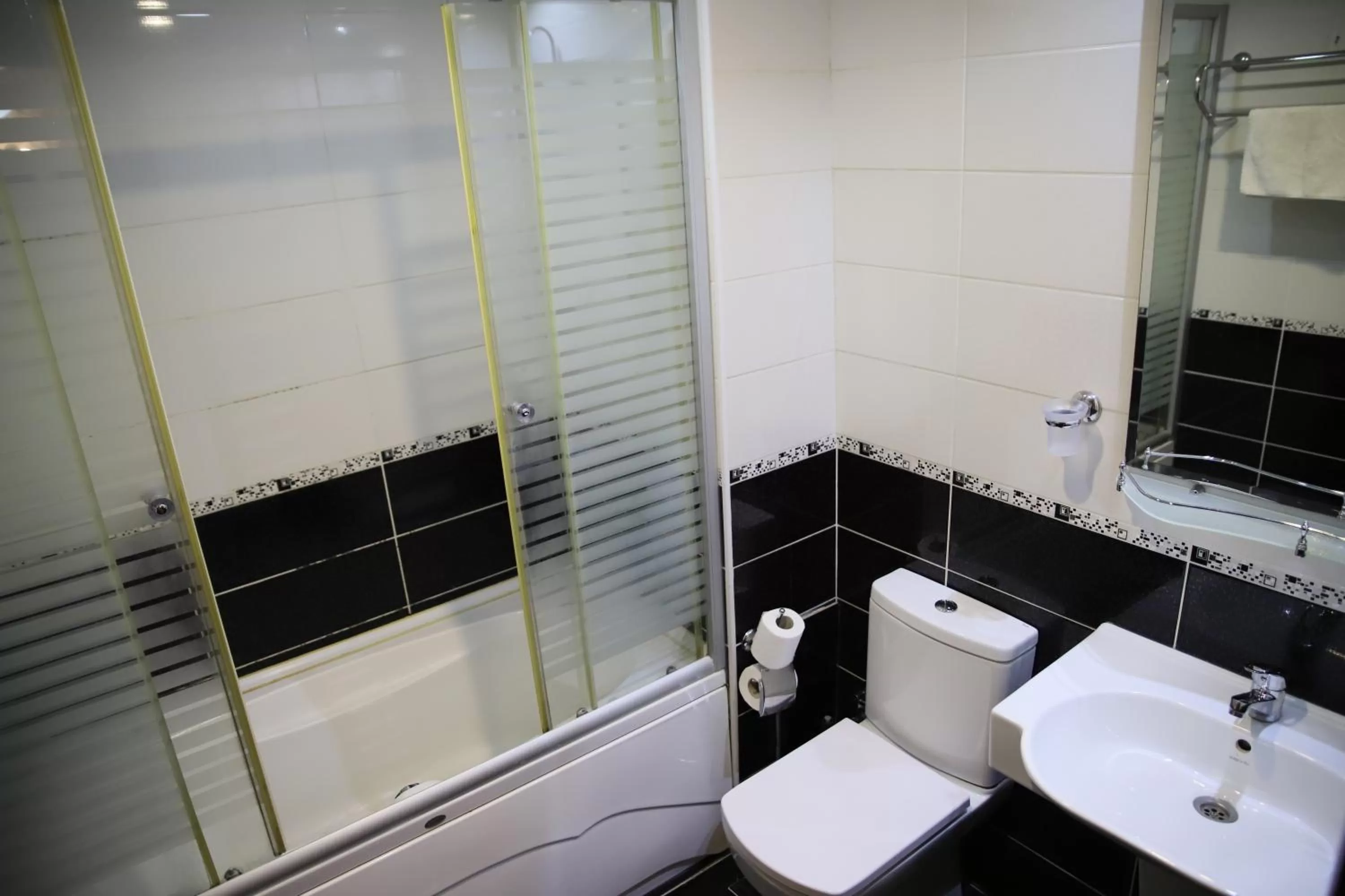 Bathroom in Basileus Hotel