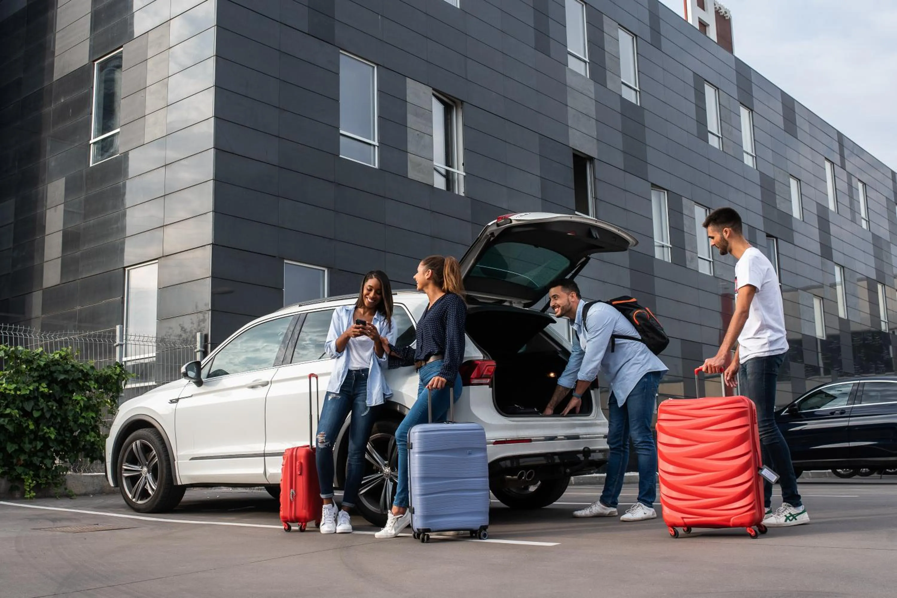 Parking in Hotel Bed4U Tudela