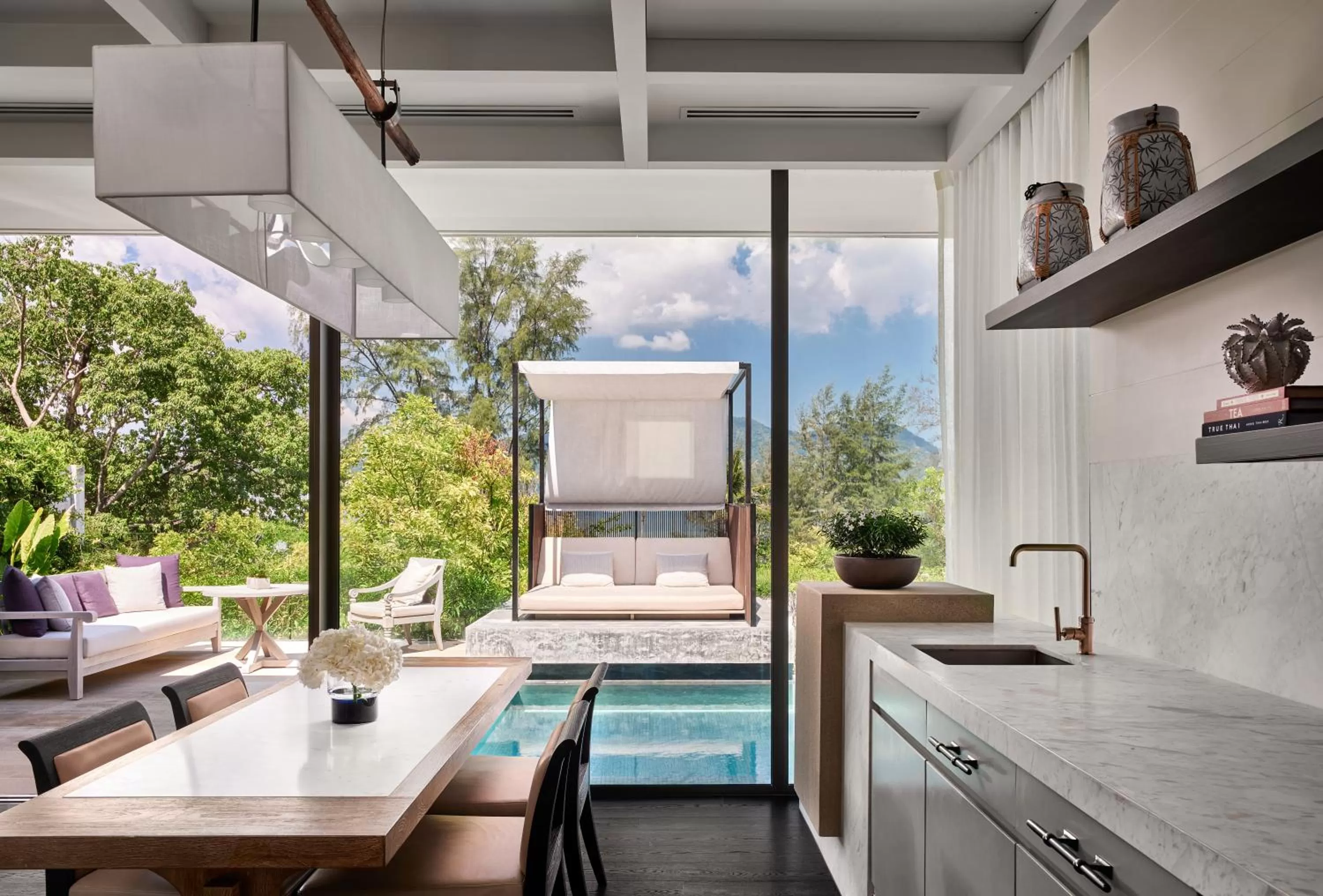 Balcony/Terrace in Rosewood Phuket