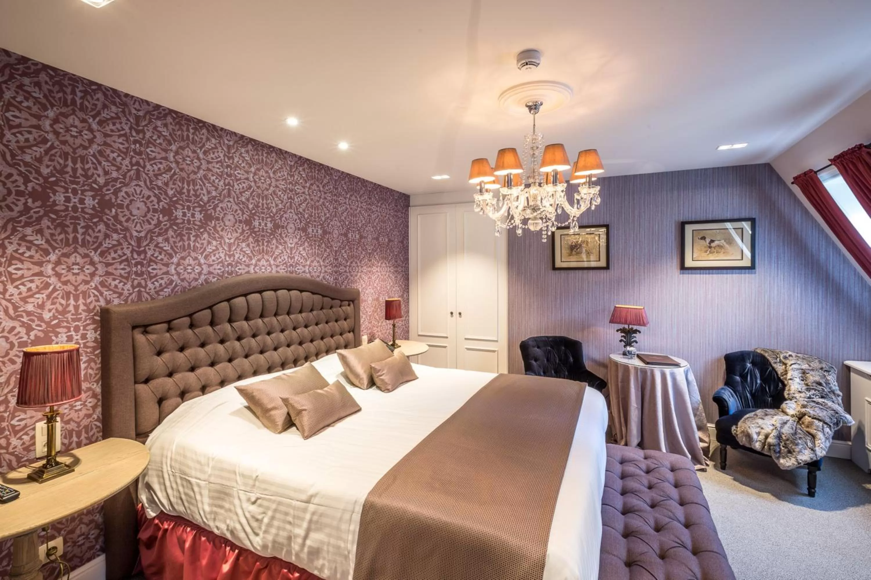 Bedroom, Bed in Boutique Hotel De Castillion