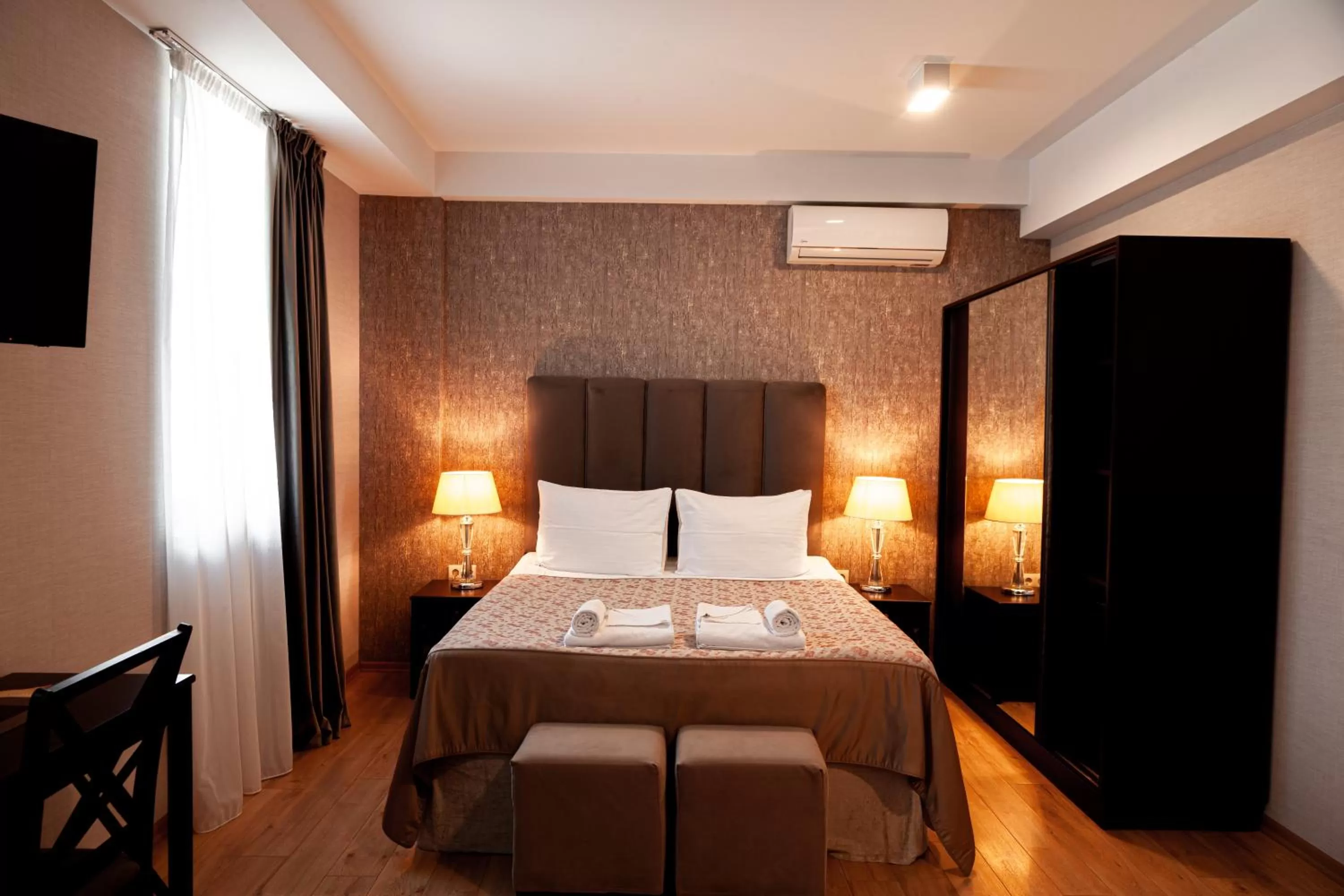 Bed in Hotel Winoterra