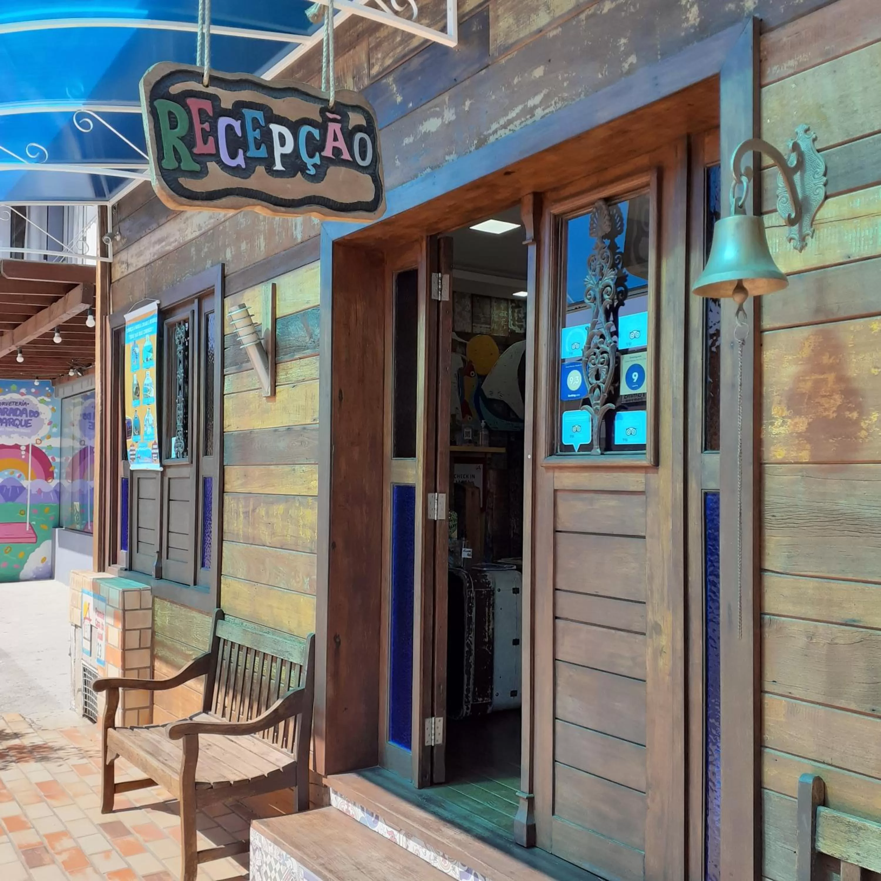 Lobby or reception in Pousada Casa do Luiggi