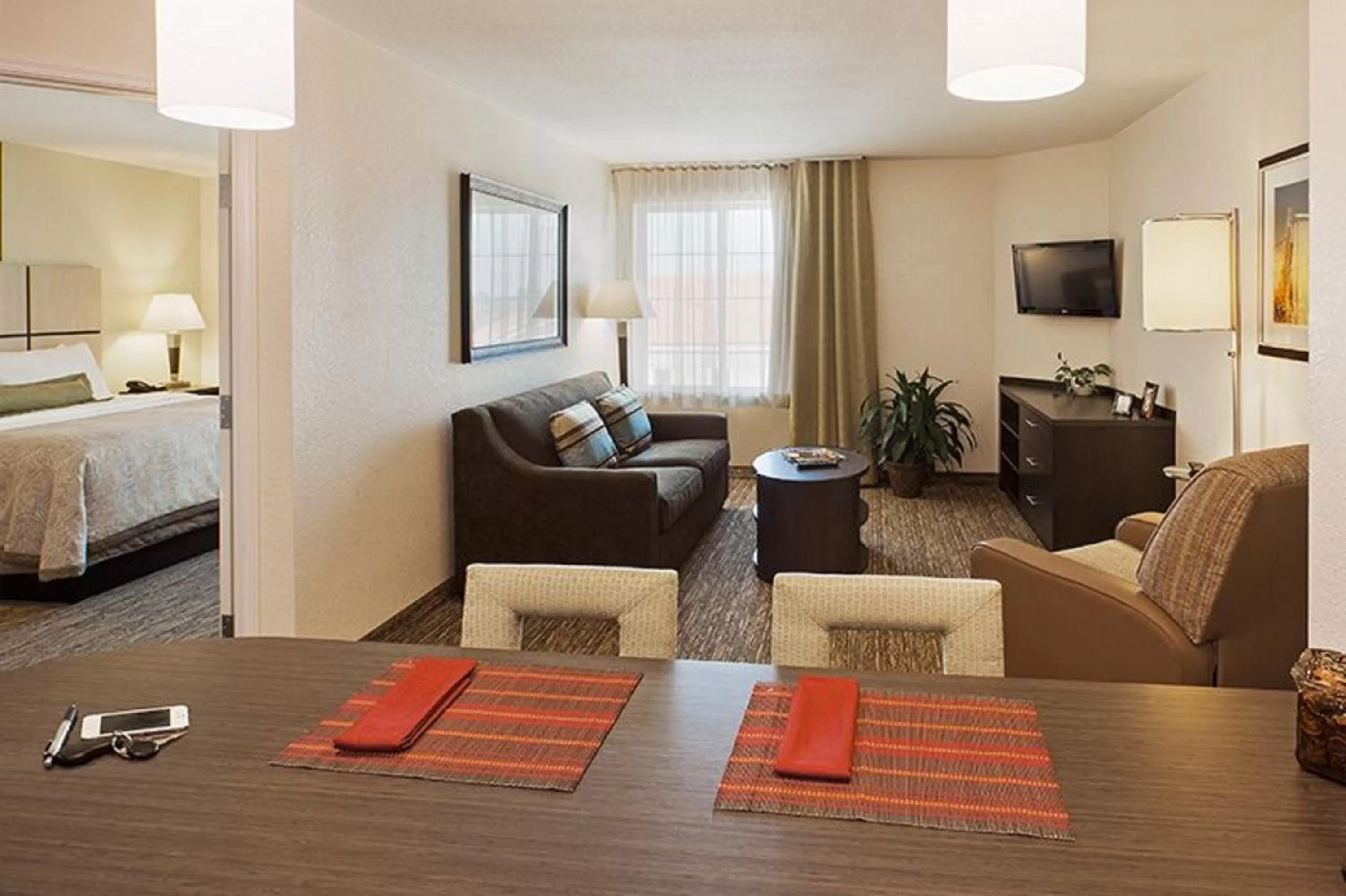 Photo of the whole room, Bed in Candlewood Suites Pearl by IHG