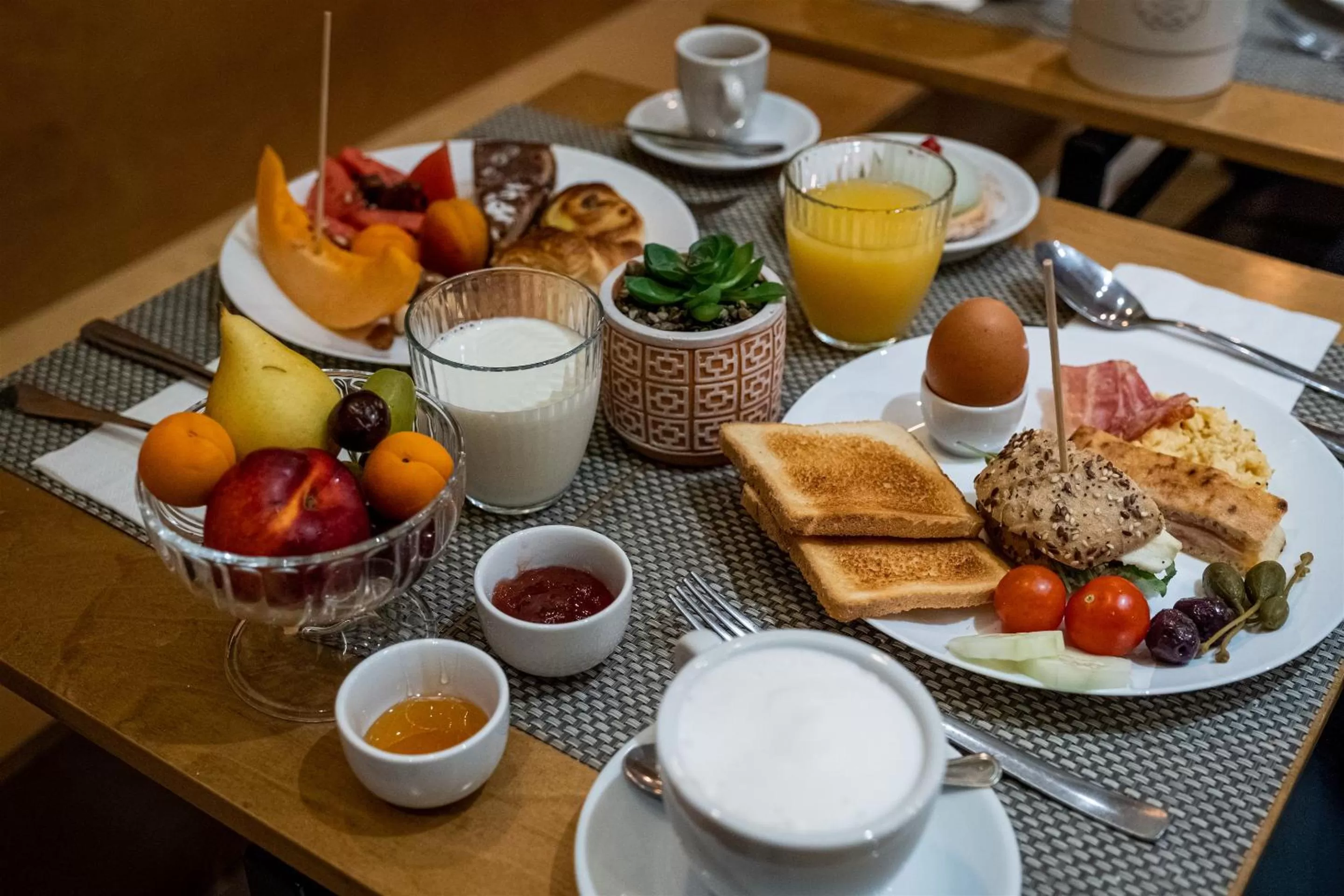 Continental breakfast in Palazzo Gilistro