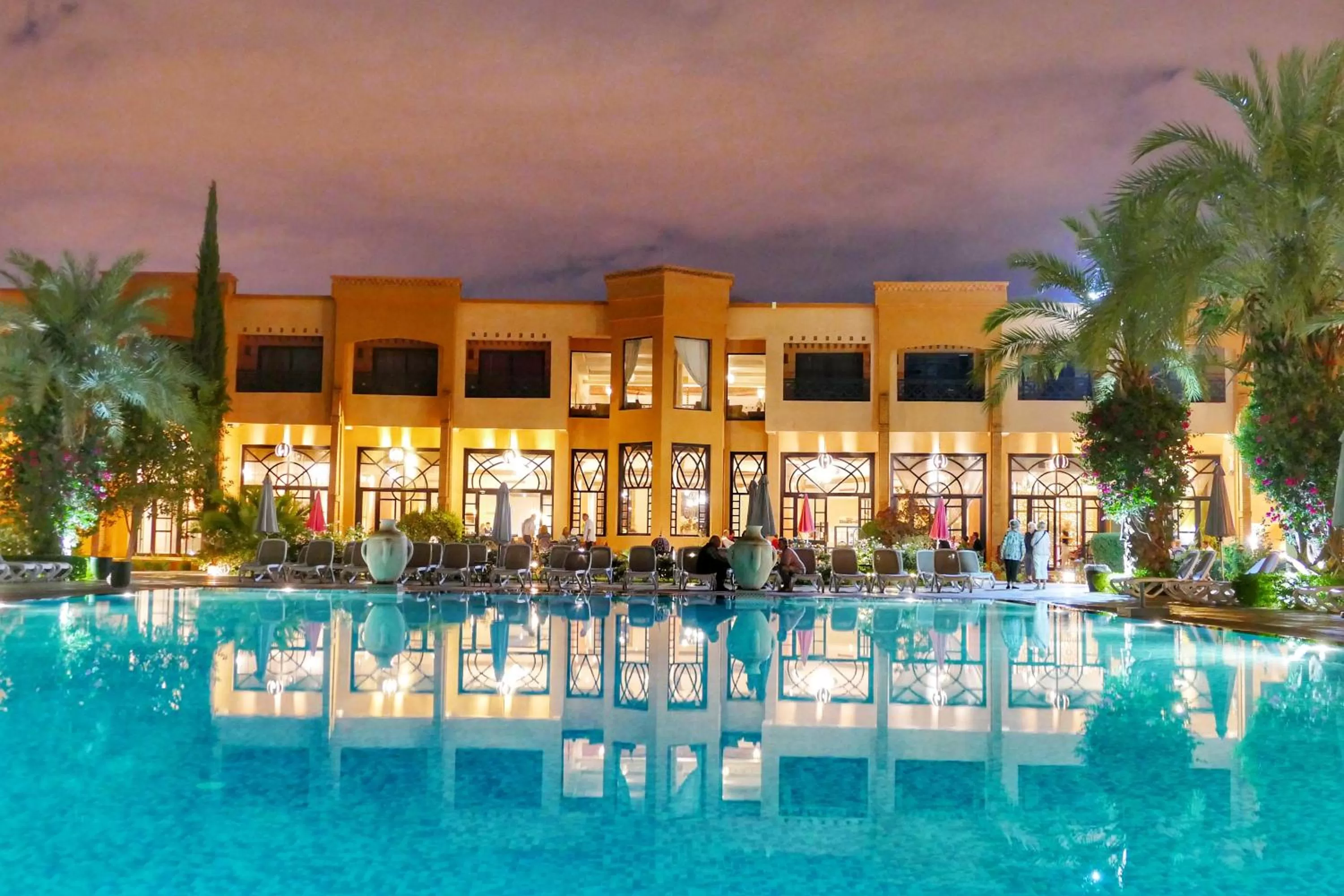 Swimming pool in Zalagh Kasbah Hotel & Spa
