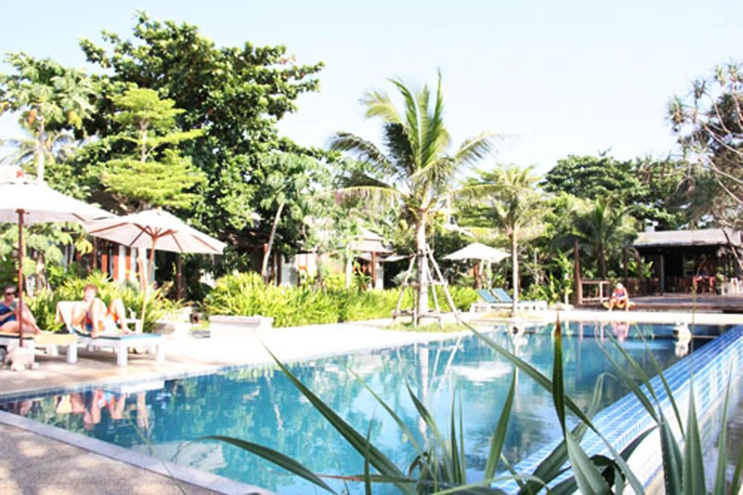 Swimming pool in Andalay Boutique Resort