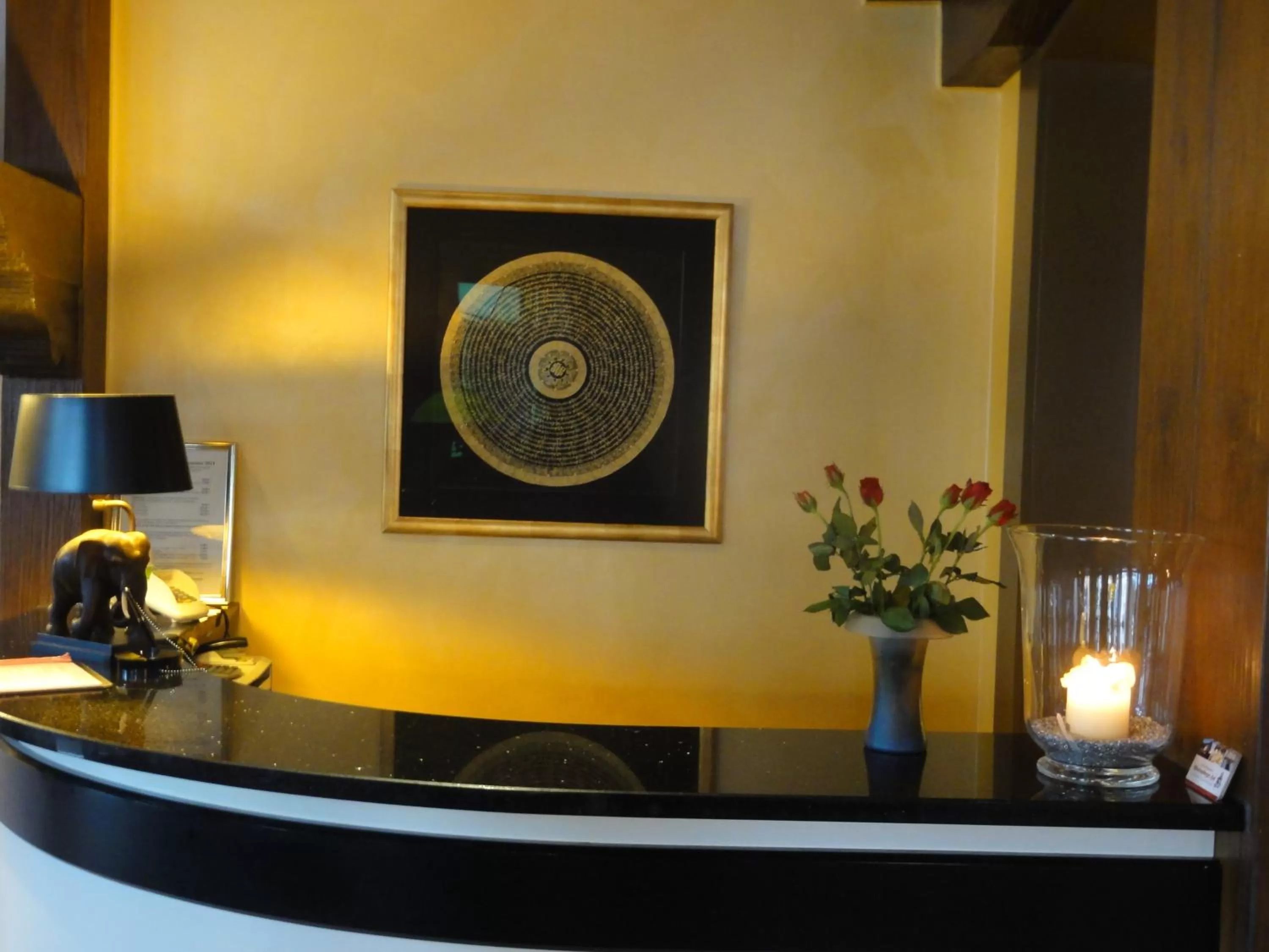 Lobby or reception in Hotel Württemberger Hof Garni