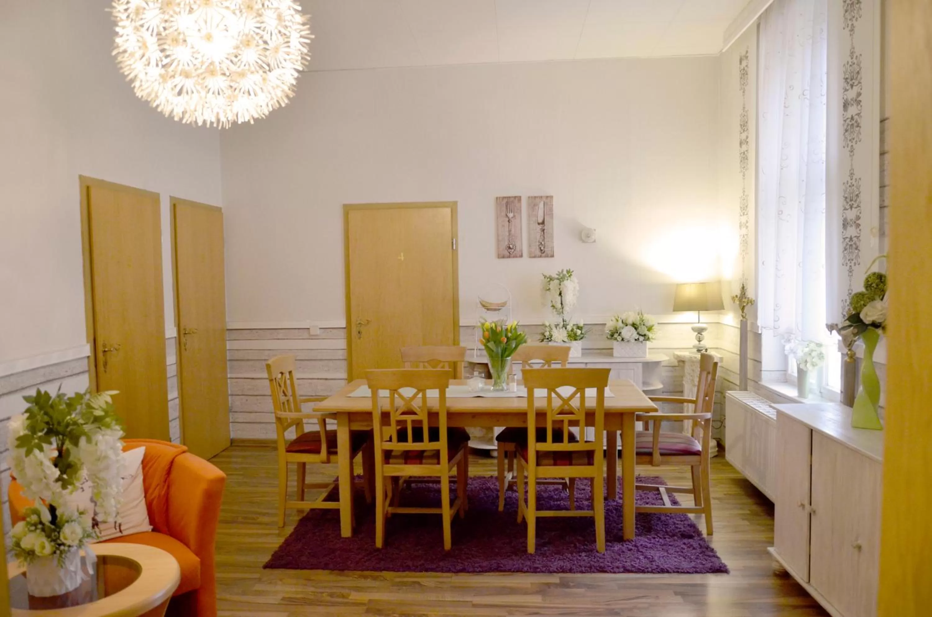 Dining Area in Pension zur Neiße