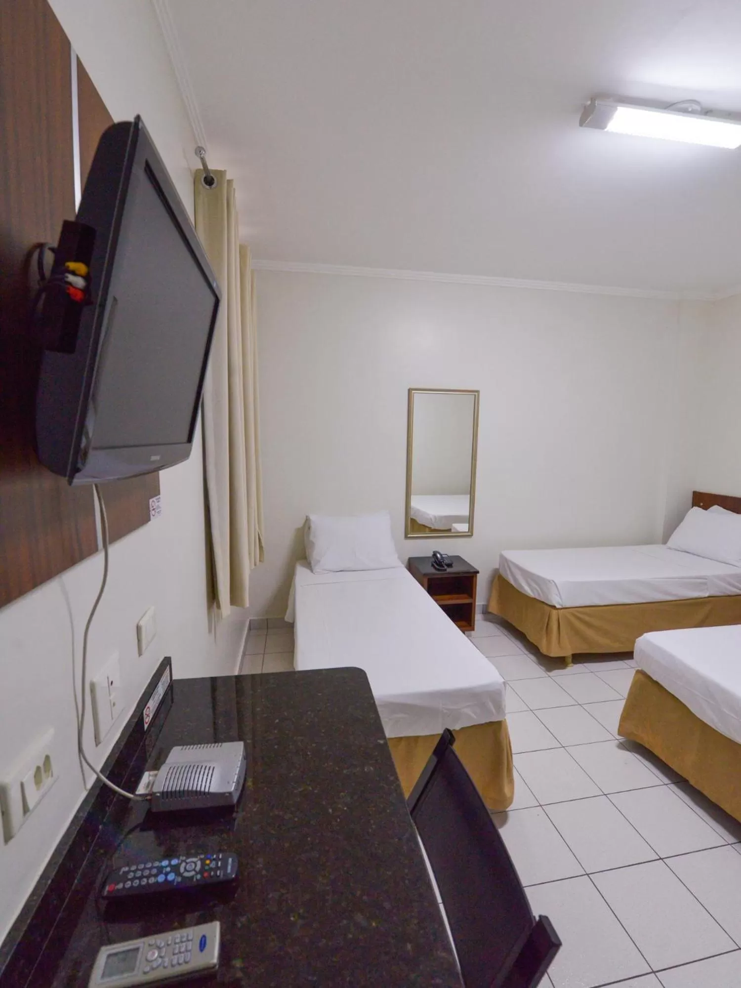 Bed in Araucaria Hotel Business - Maringá