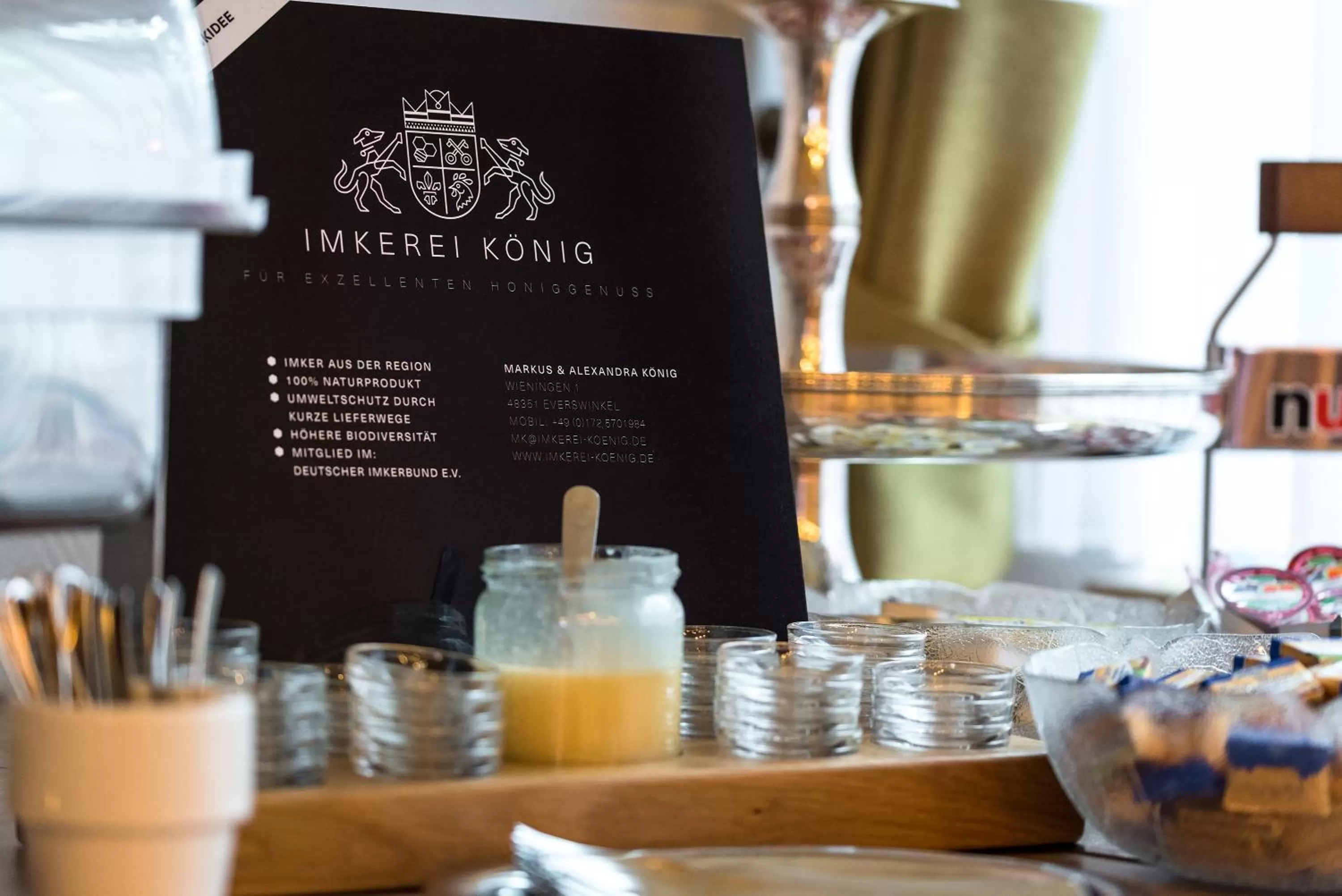 Food close-up in Hotel Europa