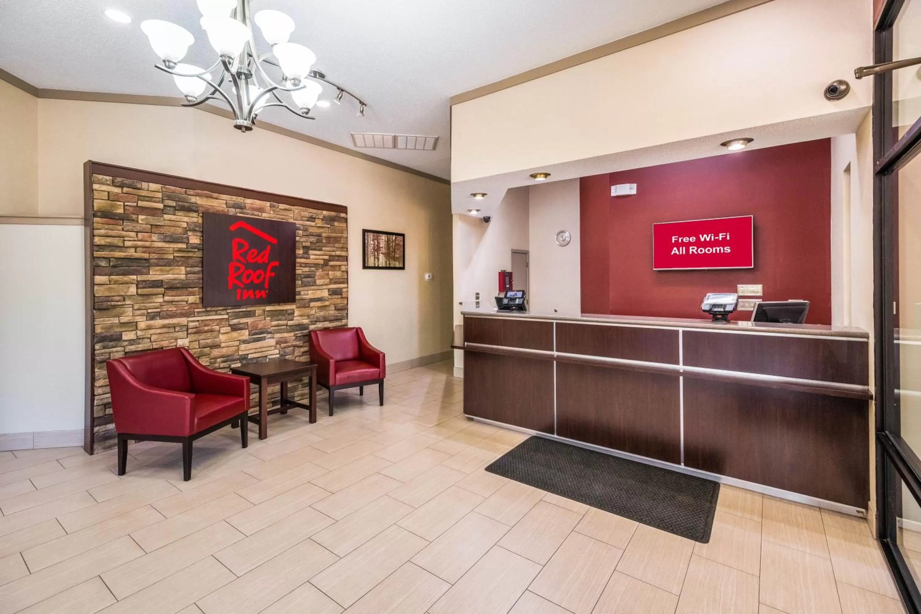 Lobby or reception in Red Roof Inn Clarksville