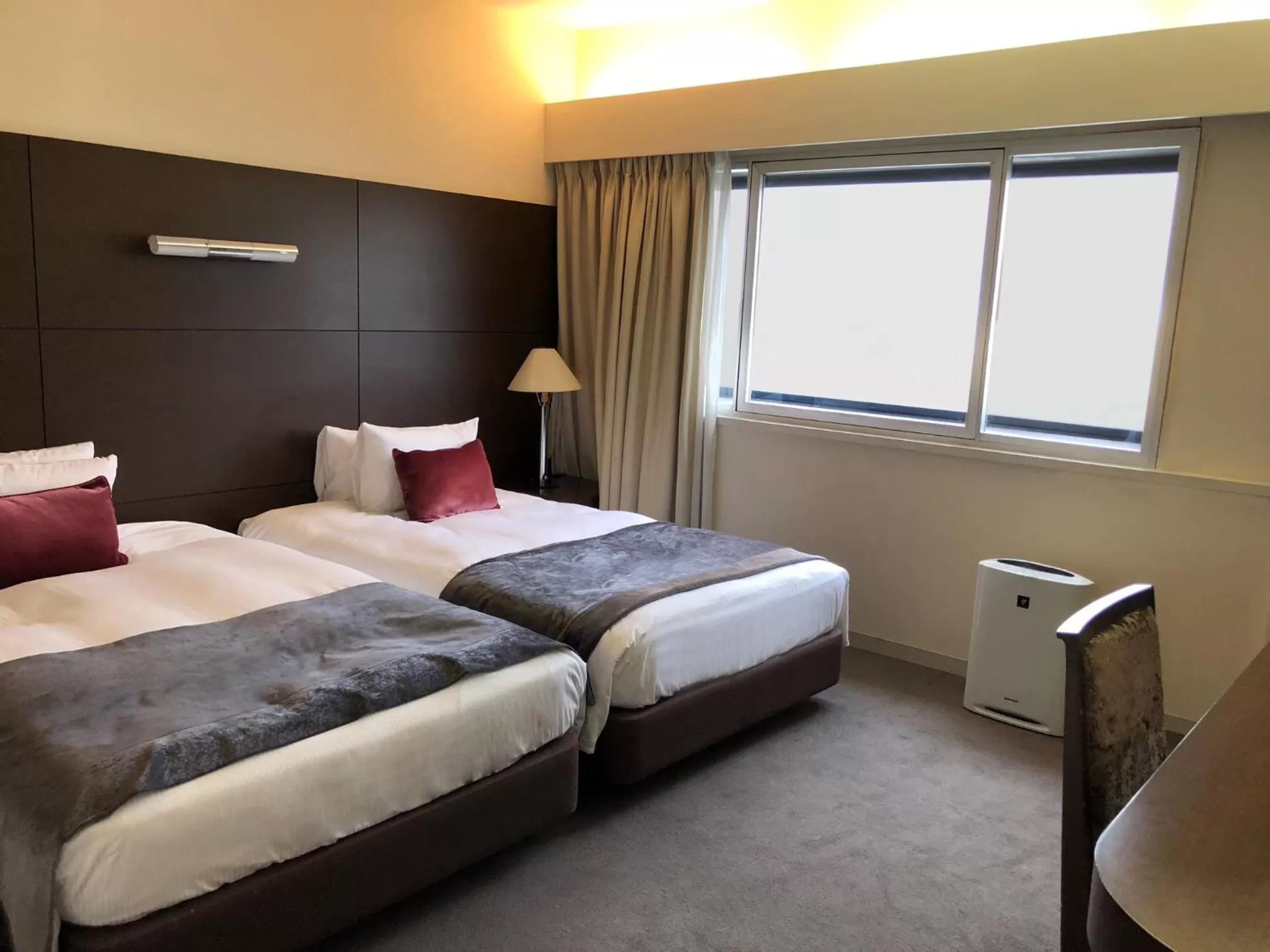 Bed in Art Hotel Narita