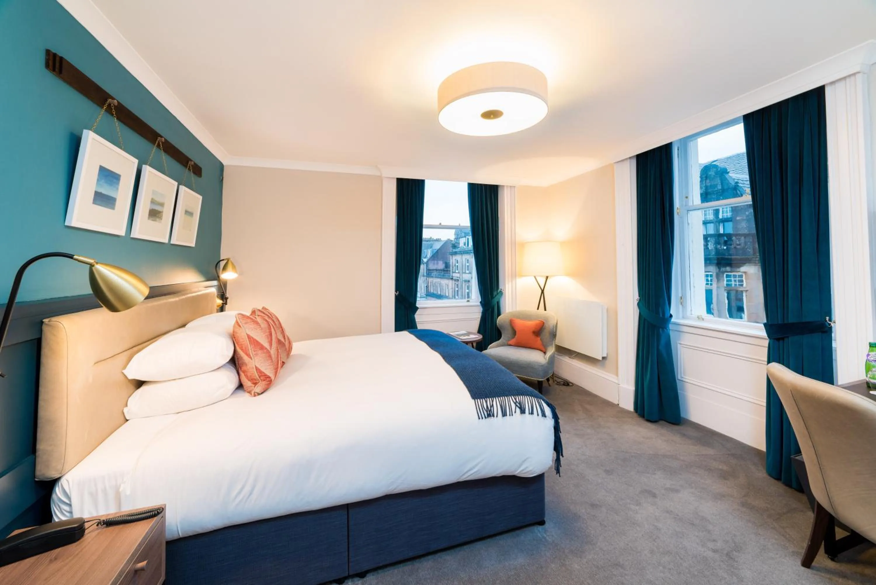 Bed in The Perle Oban Hotel & Spa