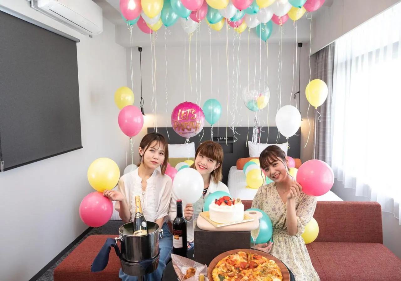 People in Hotel Cocktail Stay Naha