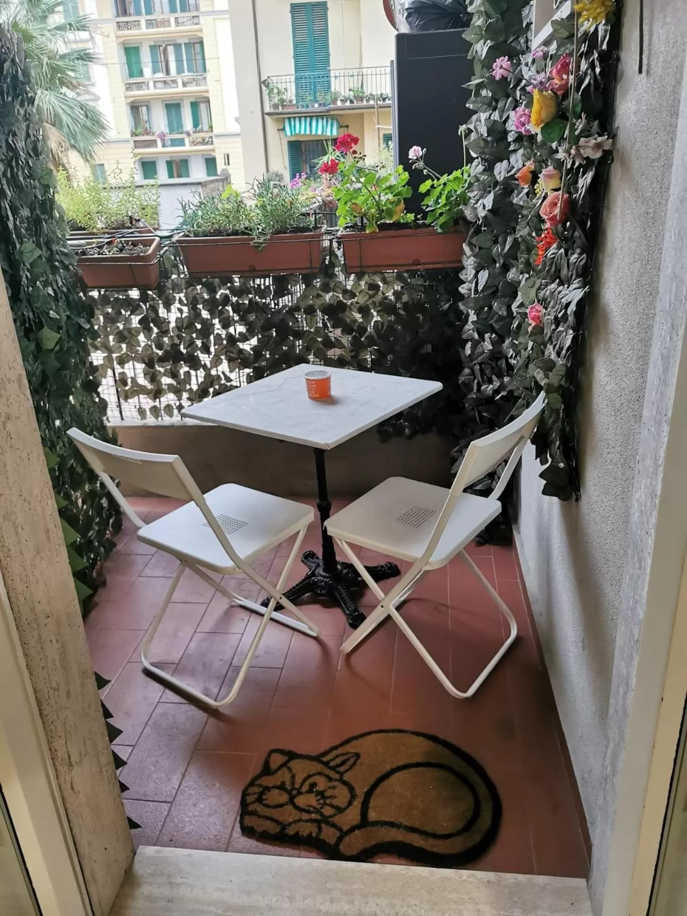 Balcony/Terrace in B&B BARBERA