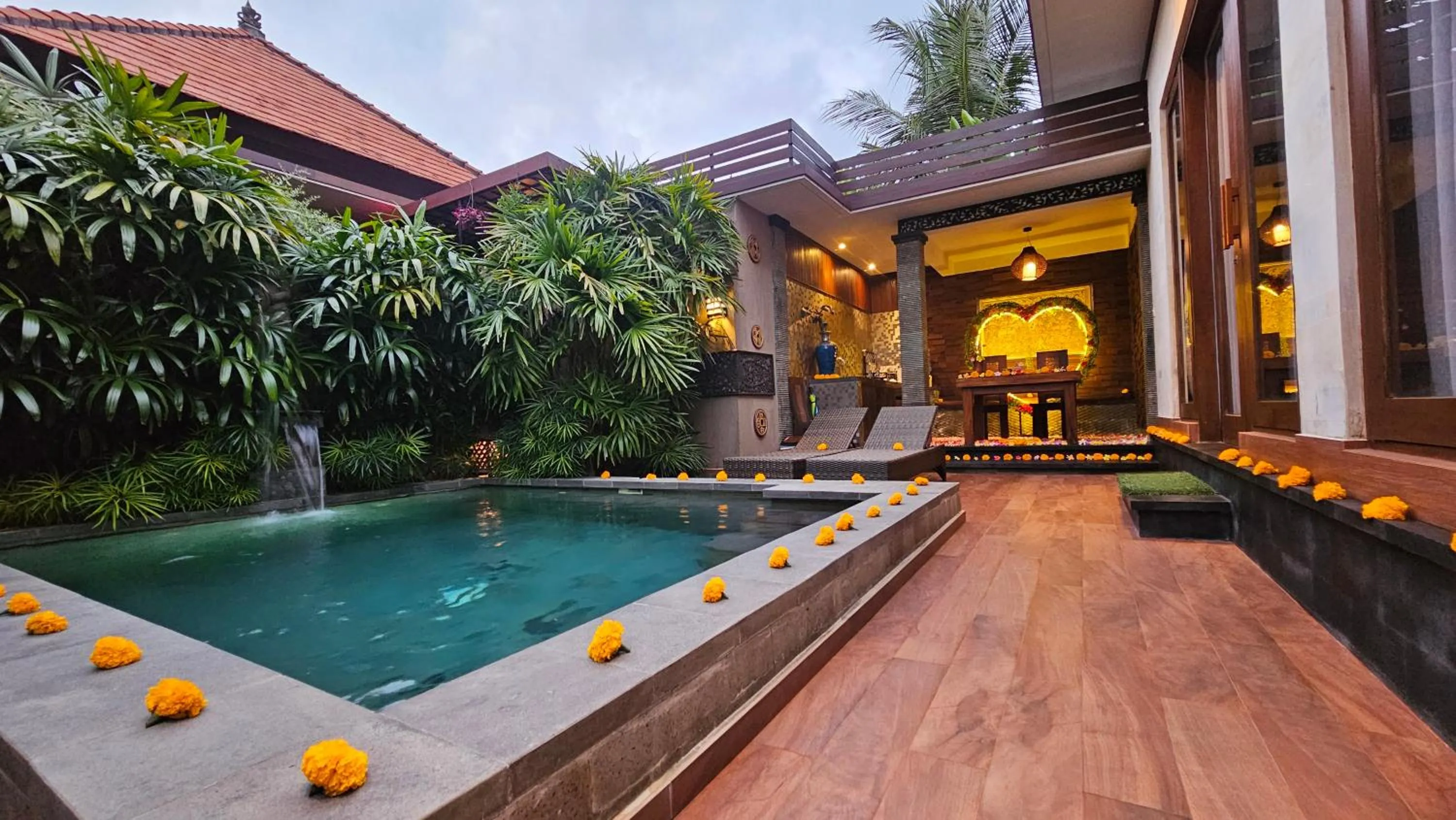 Pool view in Ubud Paradise Villa