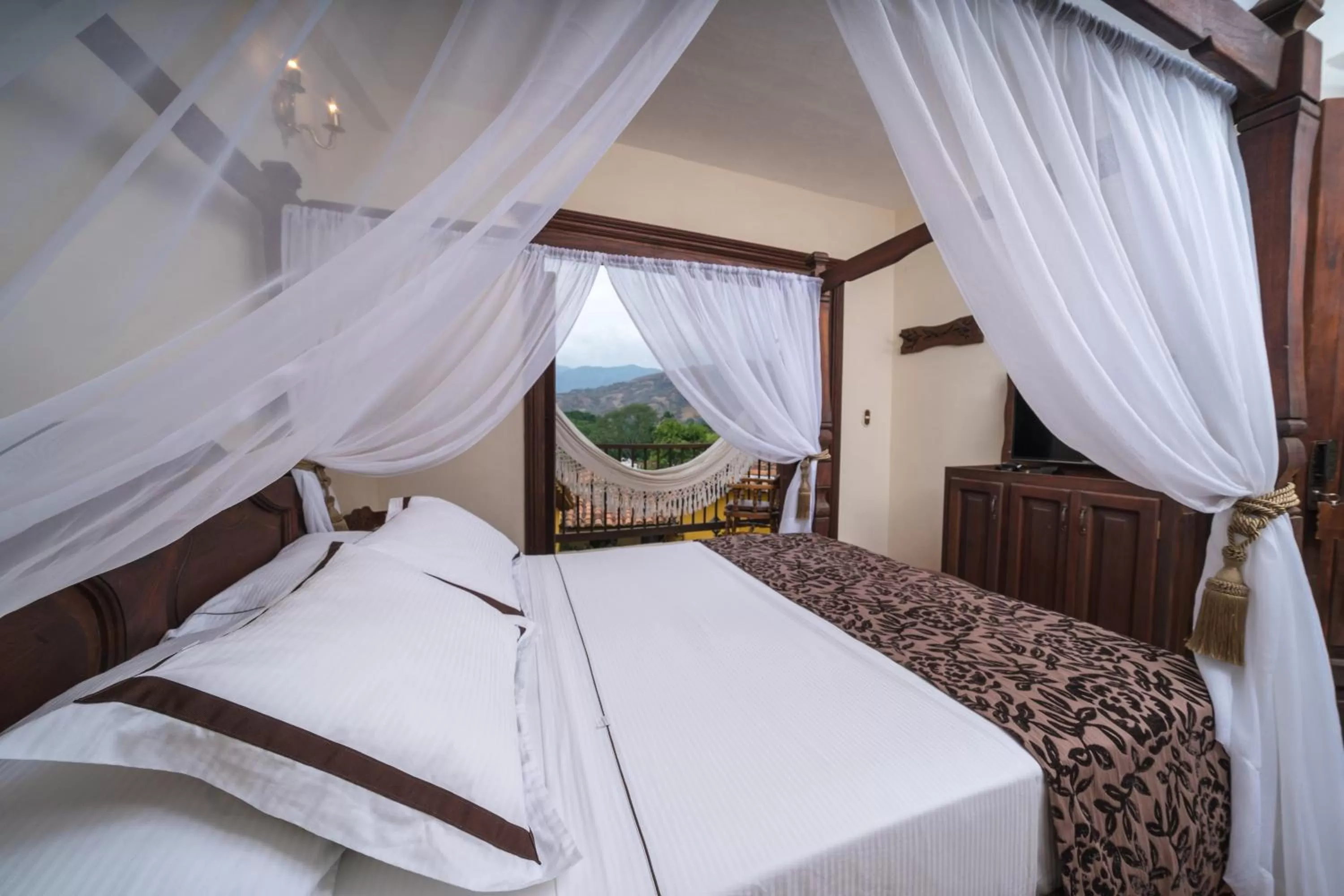 Photo of the whole room, Bed in Nueva Granada Hotel Colonial -Centro Histórico-