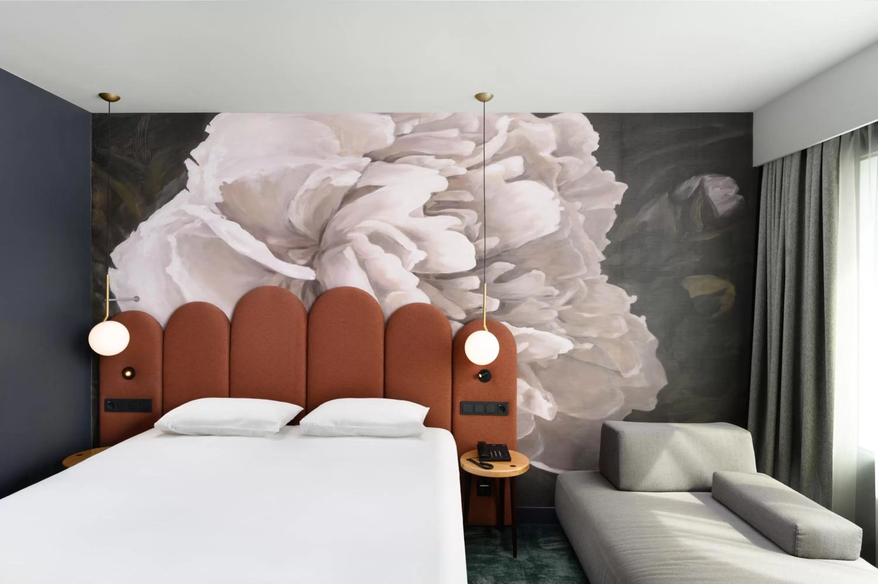 Bed in Mercure Debrecen