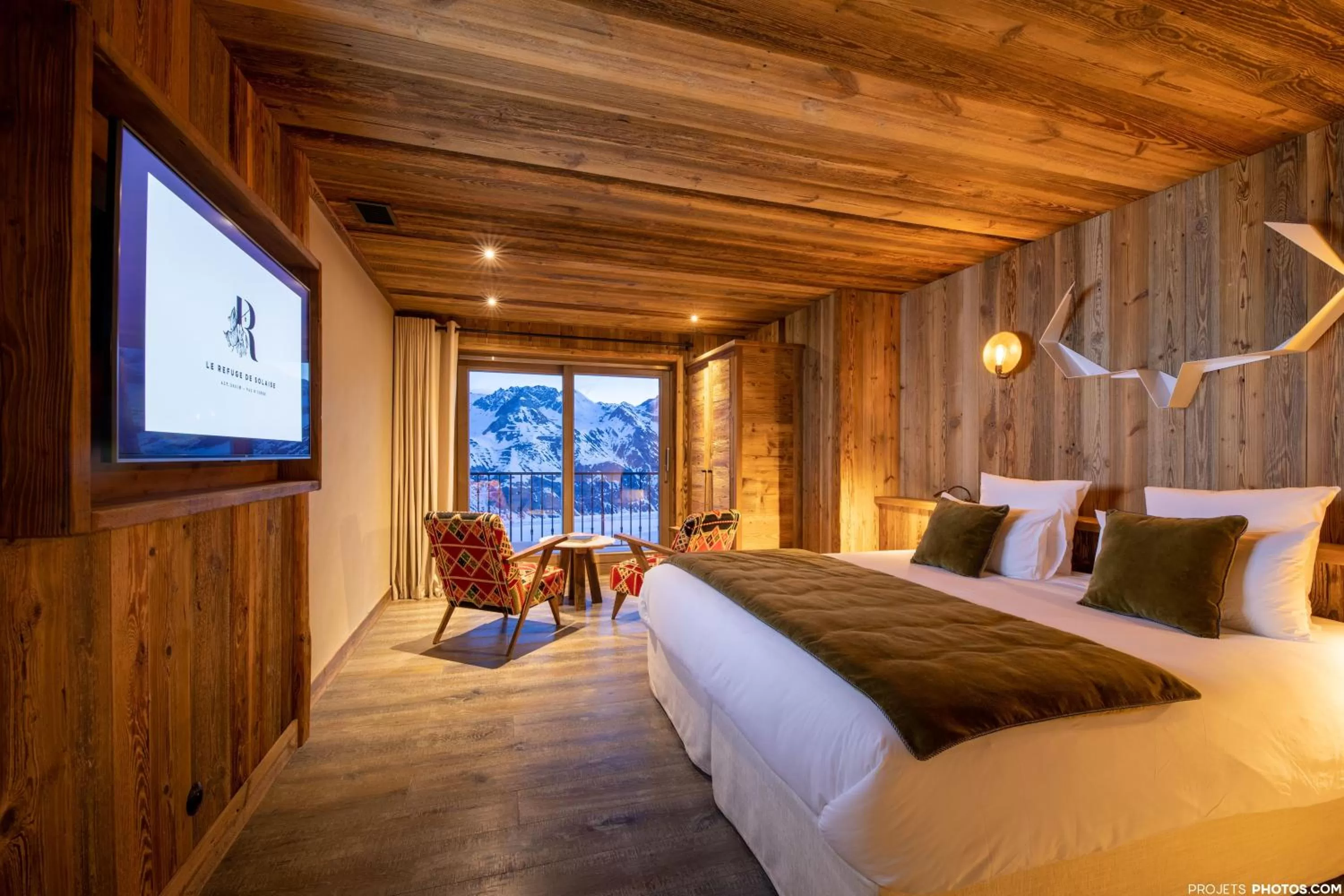 Deluxe Family Room in Le Refuge de Solaise - 2551 m Altitude