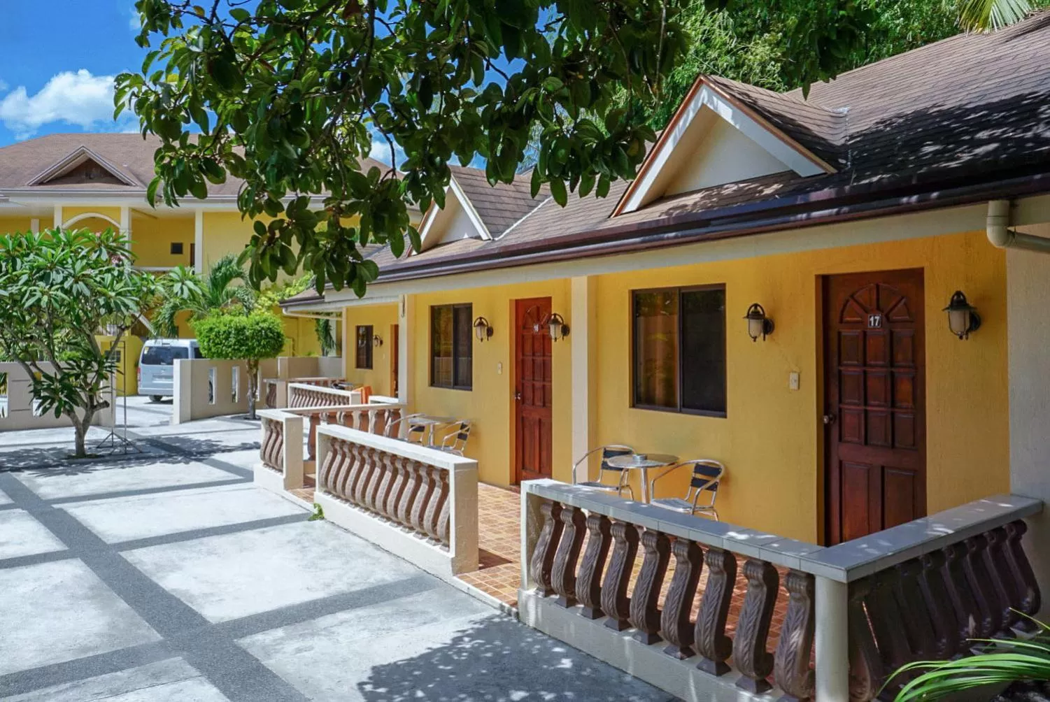 Balcony/Terrace in Turtle Bay Dive Resort
