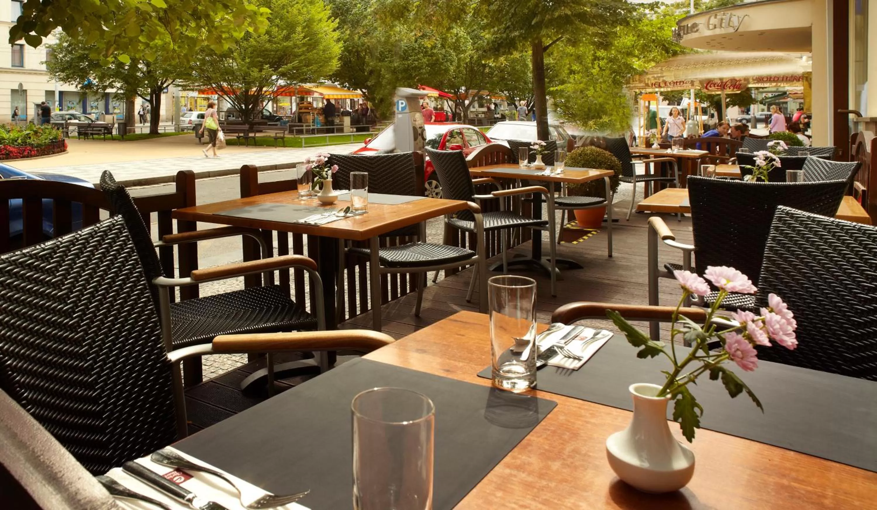 Restaurant/places to eat in Clarion Hotel Prague City