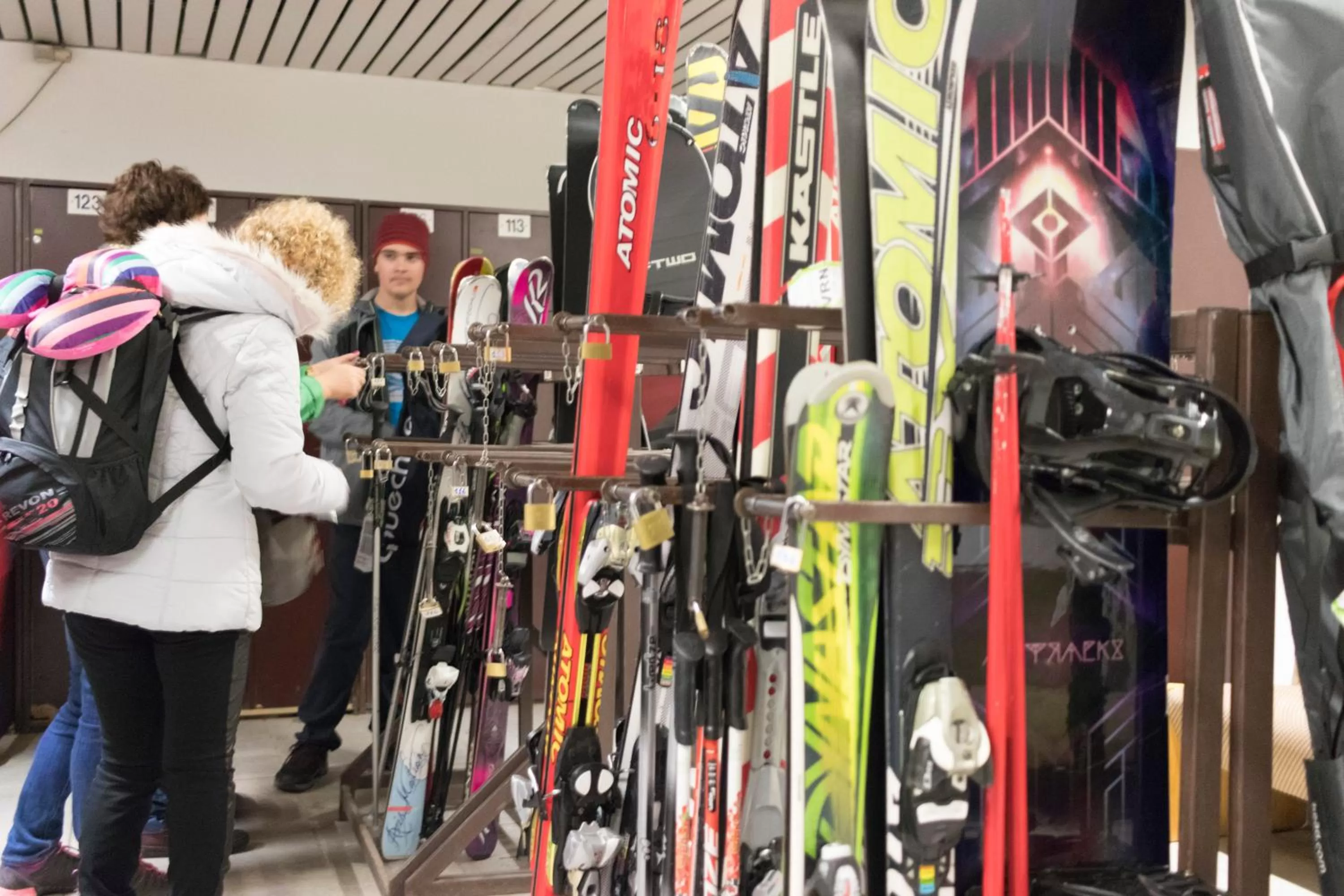 storage in Hotel Club Regina E Fassa